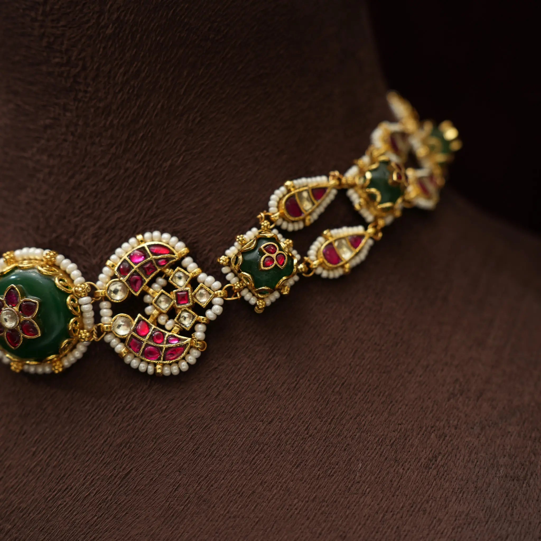 Apeshka Polki Choker - Kavi Nitya