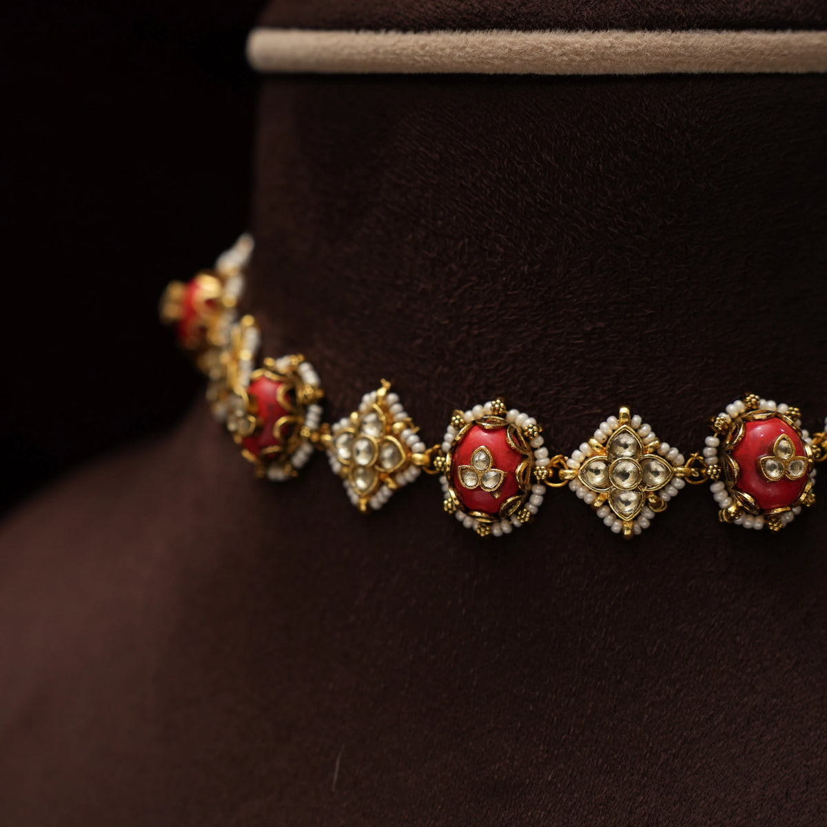 Apeshka Polki Choker – Riya