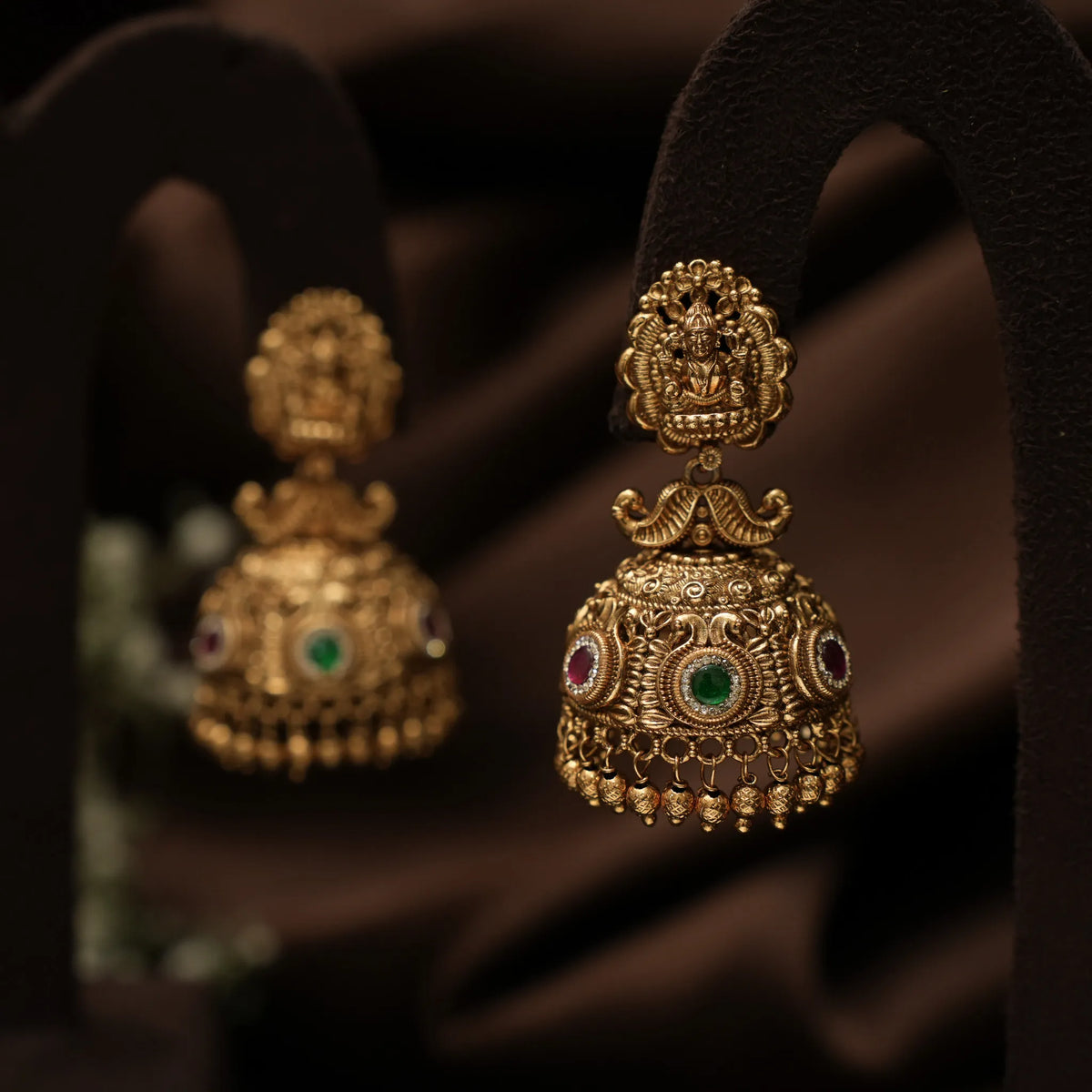Aradhana Antique Jhumka Earrings