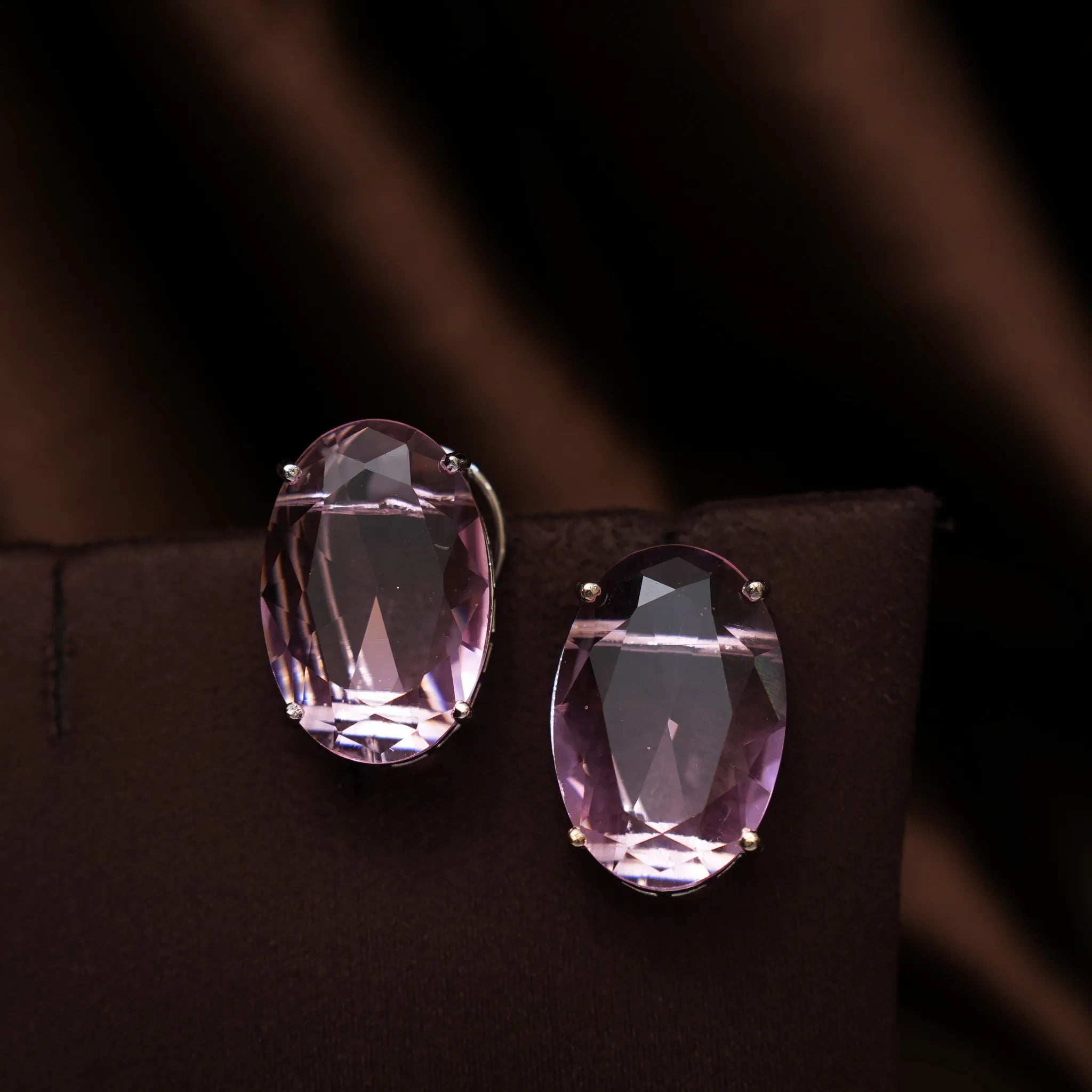 Aralyn Zircon Necklace - Light Pink