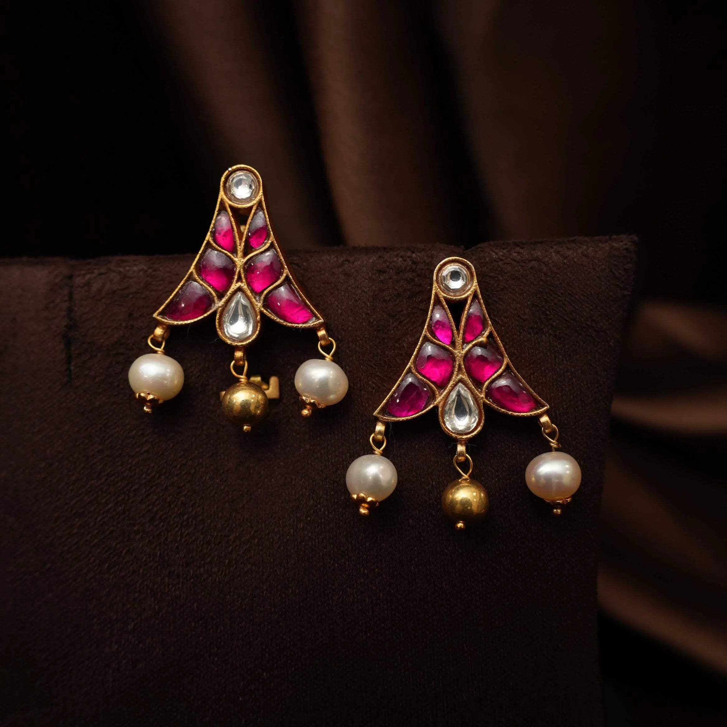 Aria Silver Dangler Earrings