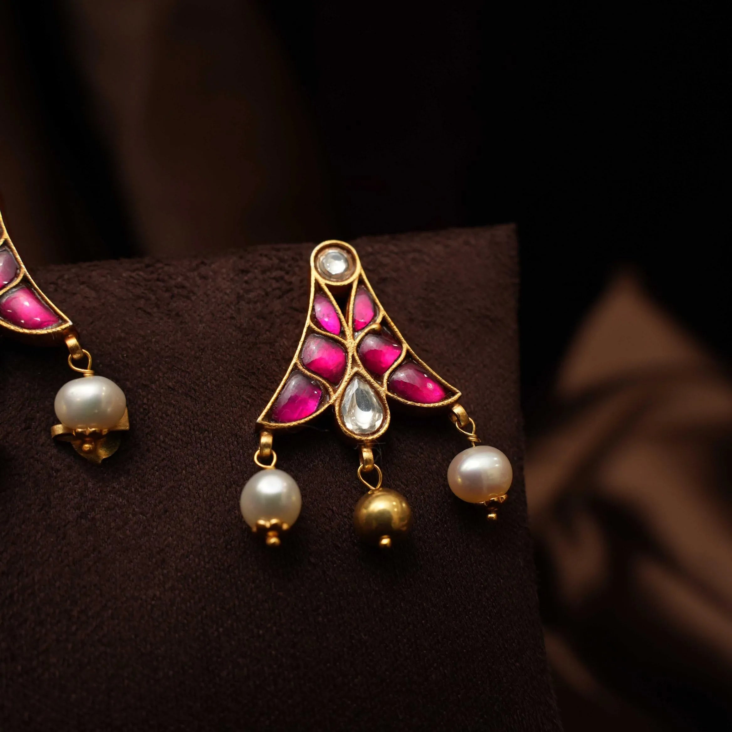 Aria Silver Dangler Earrings