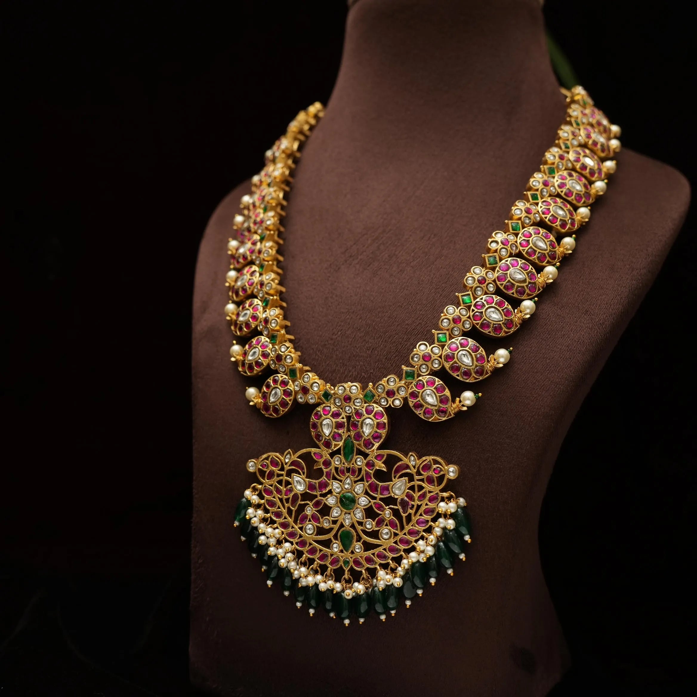 Jyeshta Mango Antique Necklace - Ashlesha