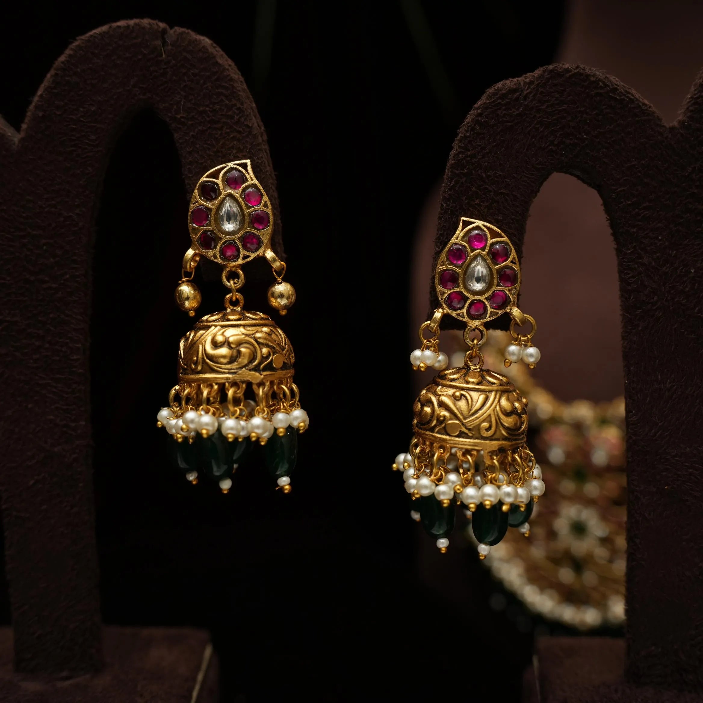 Jyeshta Mango Antique Necklace - Ashlesha