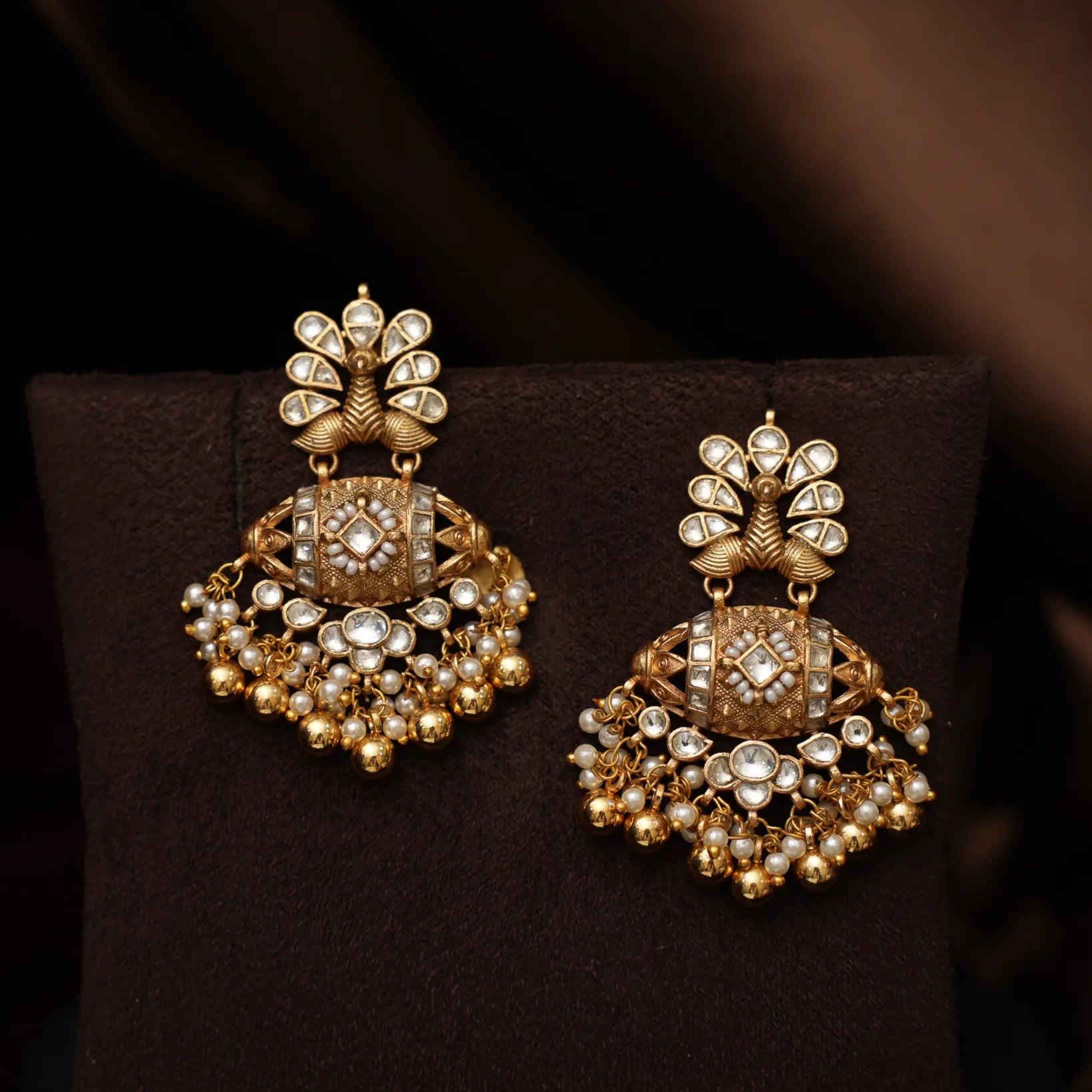 Astha Pearl Polki Necklace