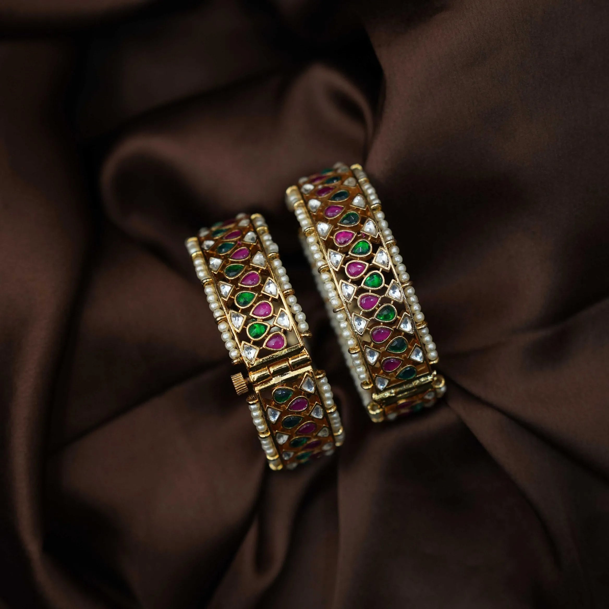 Aurelia Polki Bangles