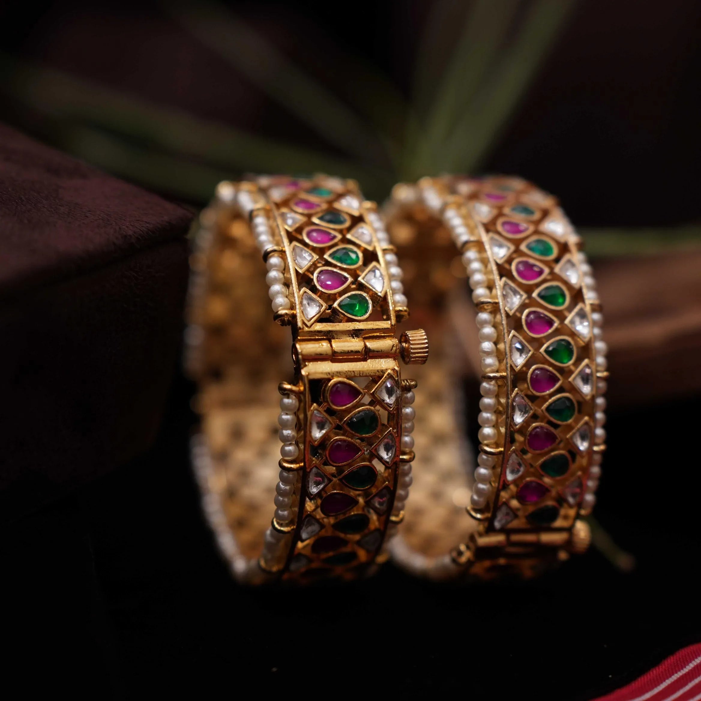 Aurelia Polki Bangles