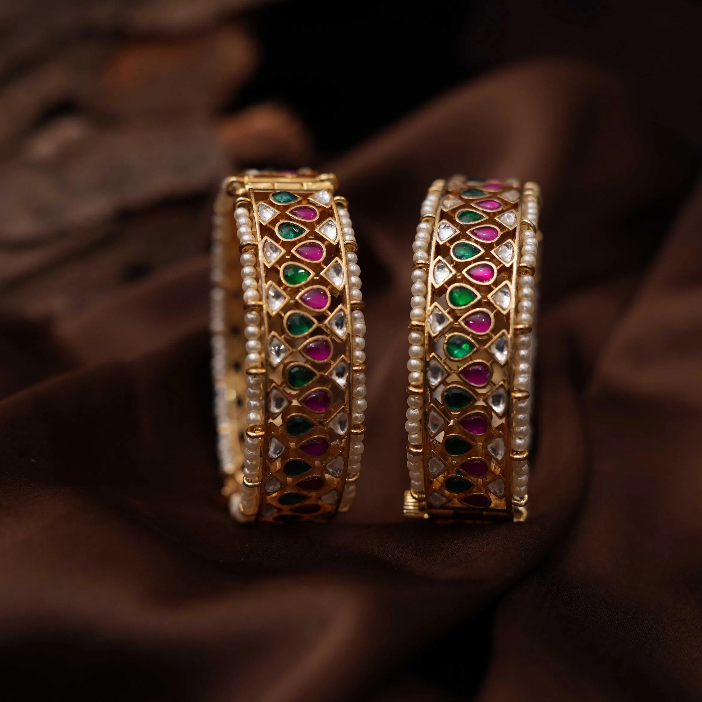 Aurelia Polki Bangles