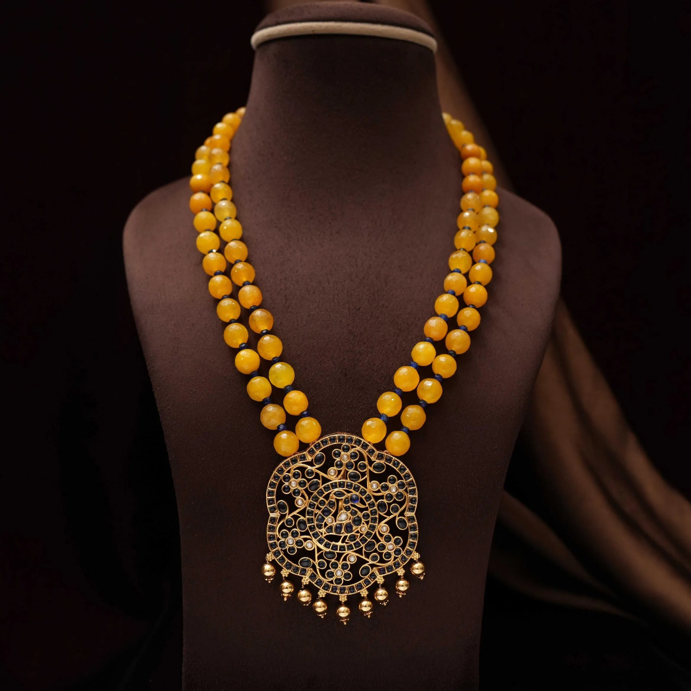 Aureya Antique Beaded Necklace