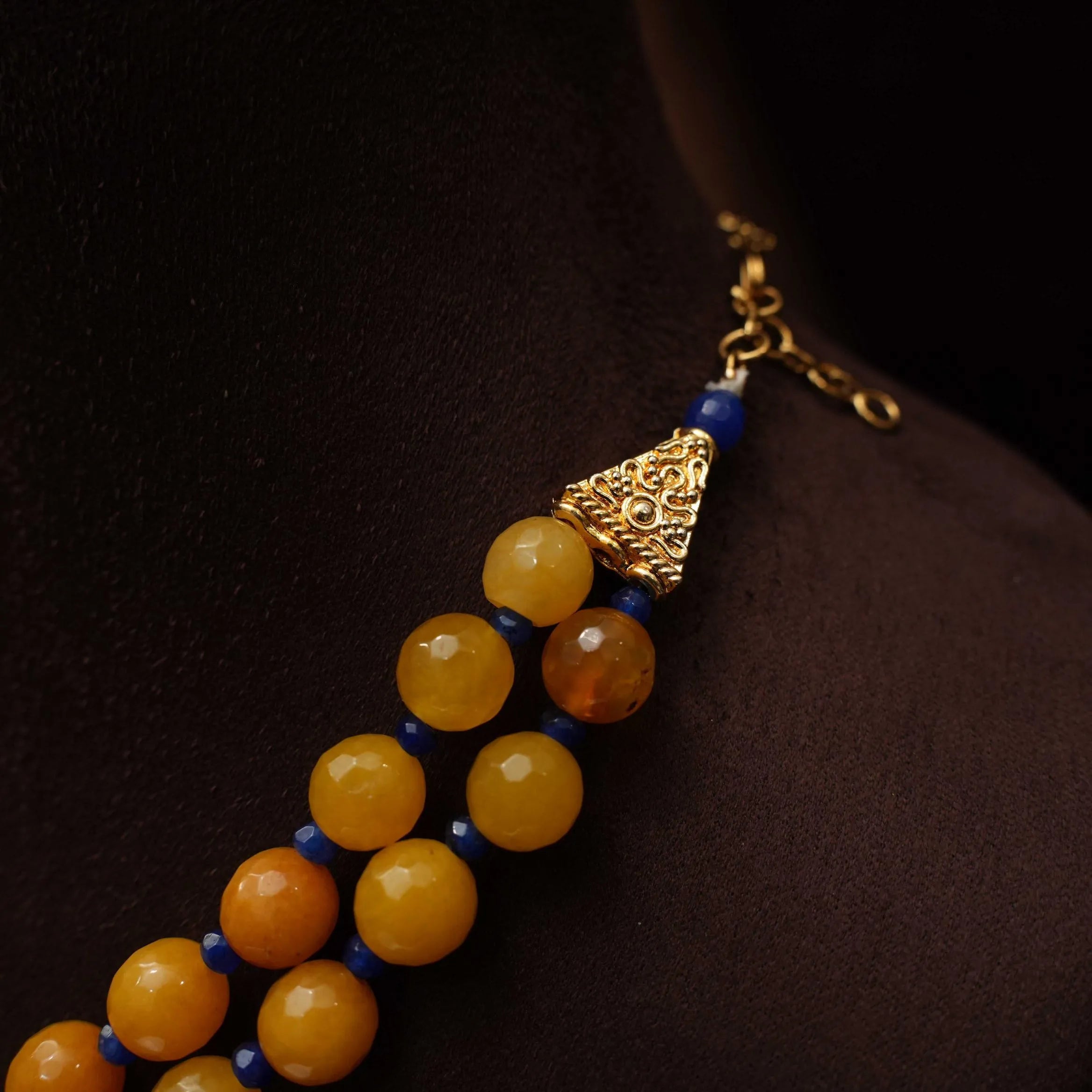 Aureya Antique Beaded Necklace