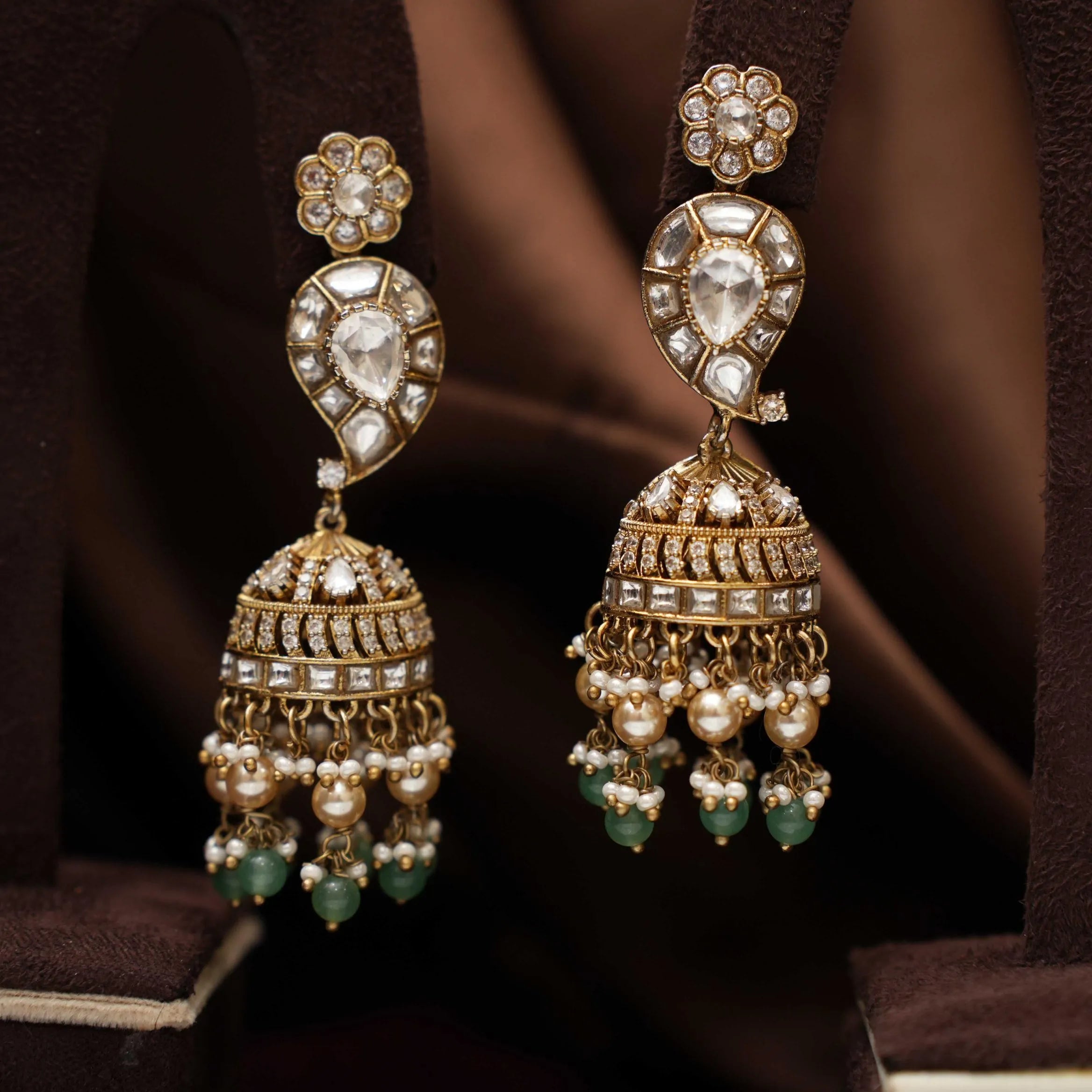 Aurika Victorian Polki Necklace - Short