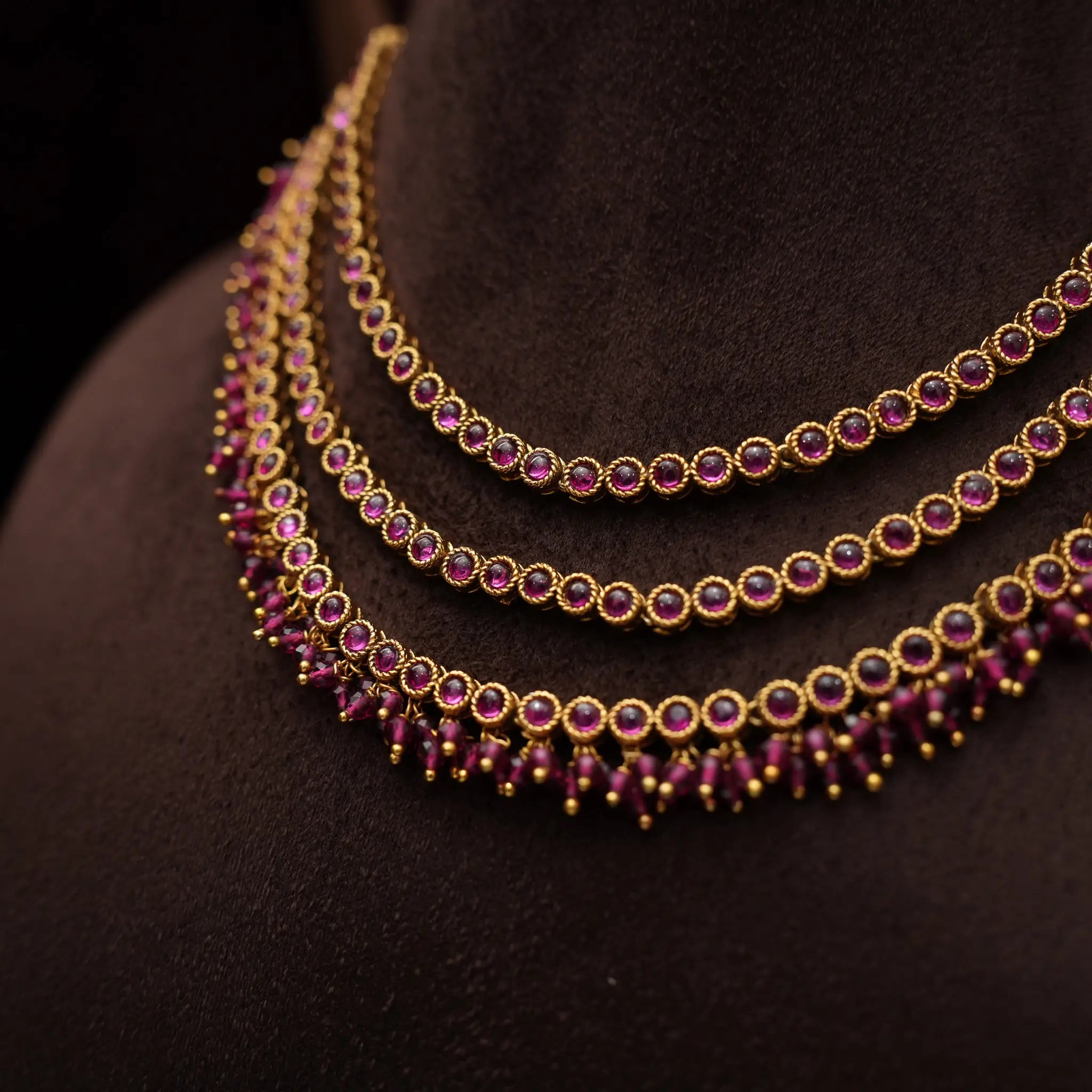 Avni Antique Layered Necklace - Jude