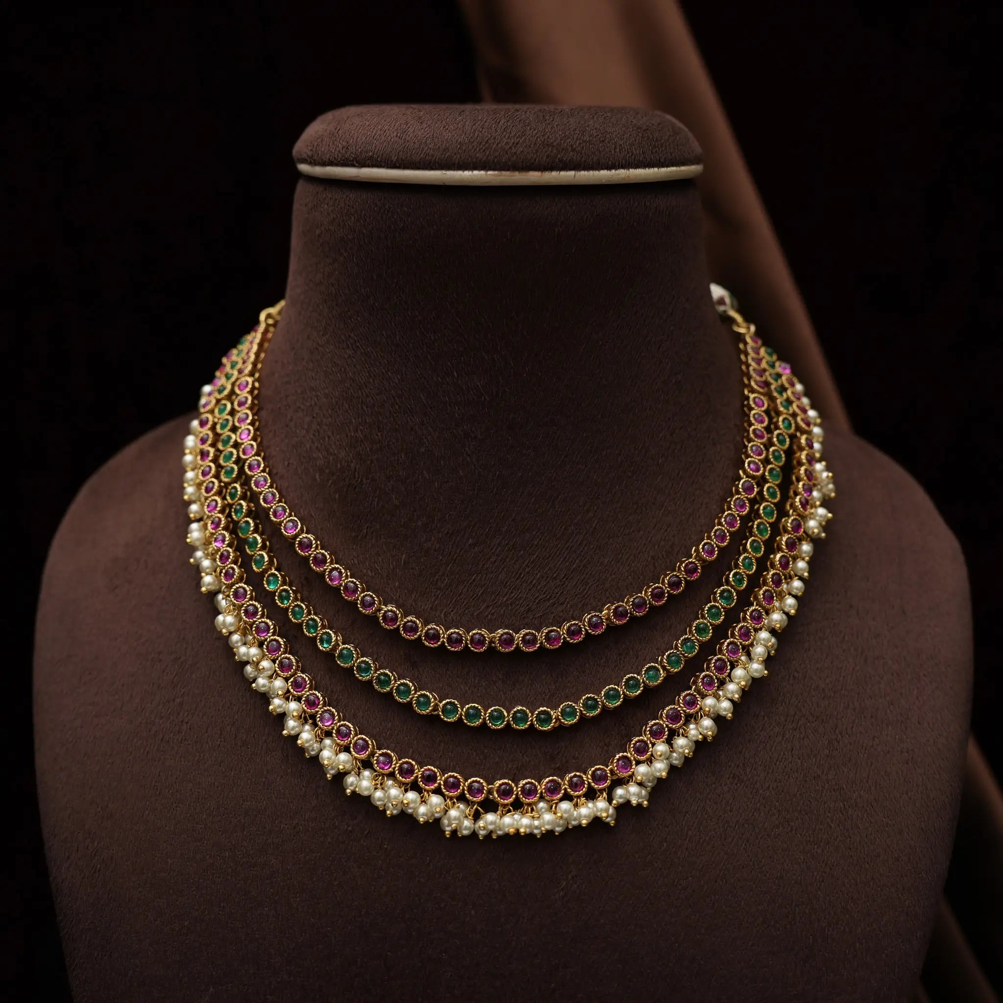 Avni Antique Layered Necklace - Mia