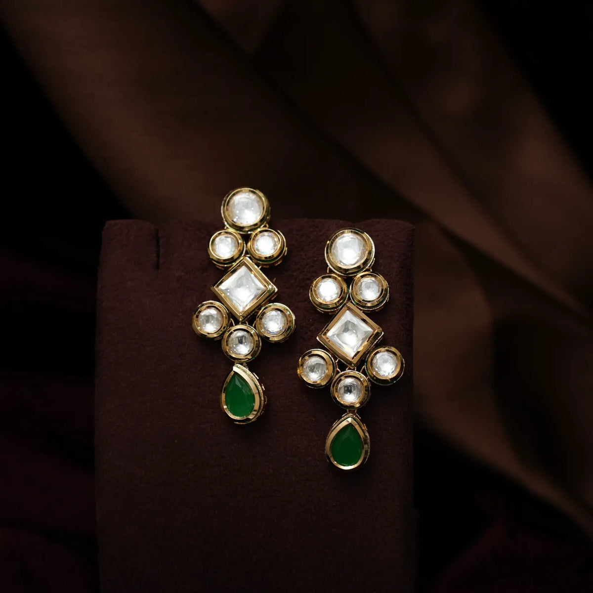 Avnita Kundan Necklace - Green