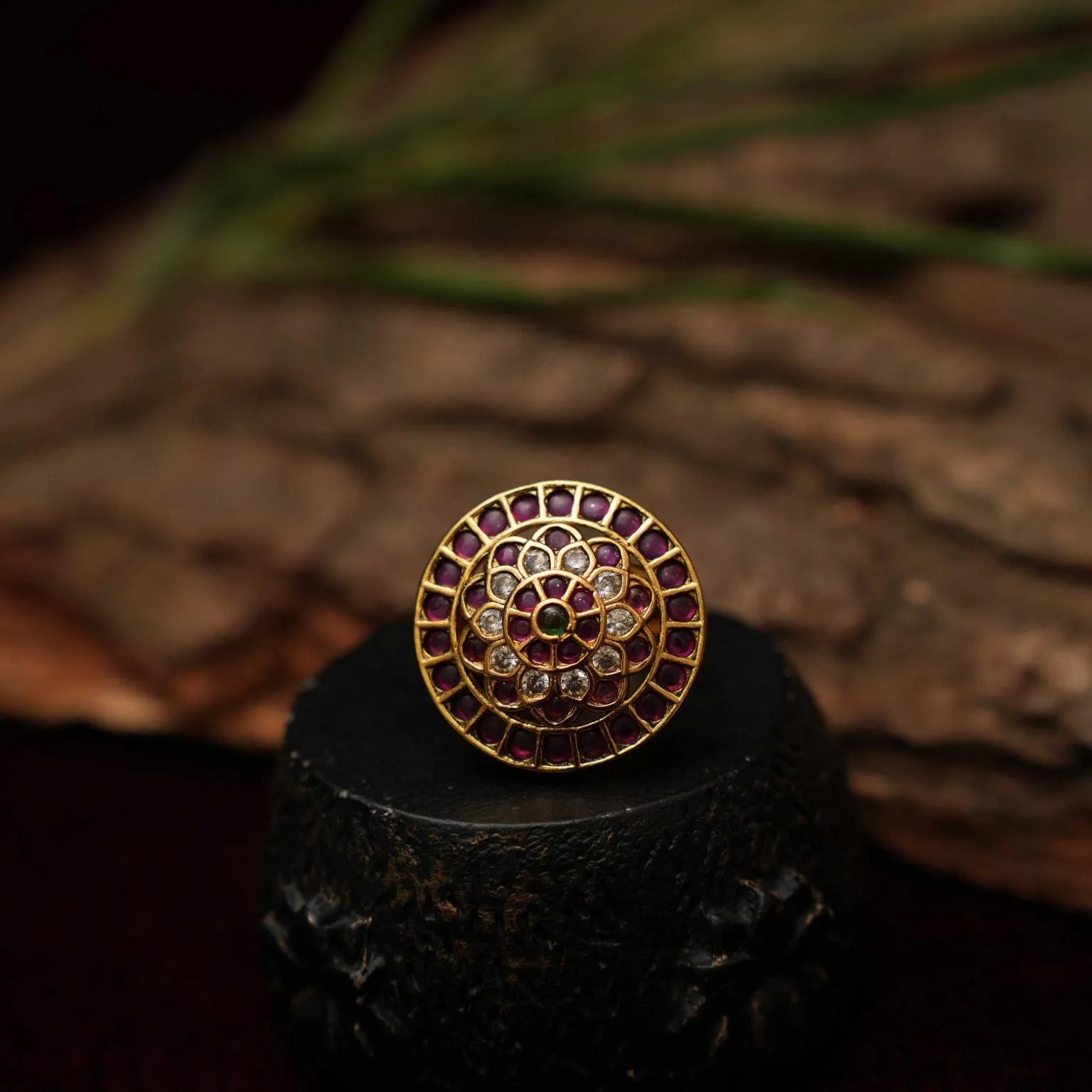 Barsha Antique Ring - Rimli Boutique