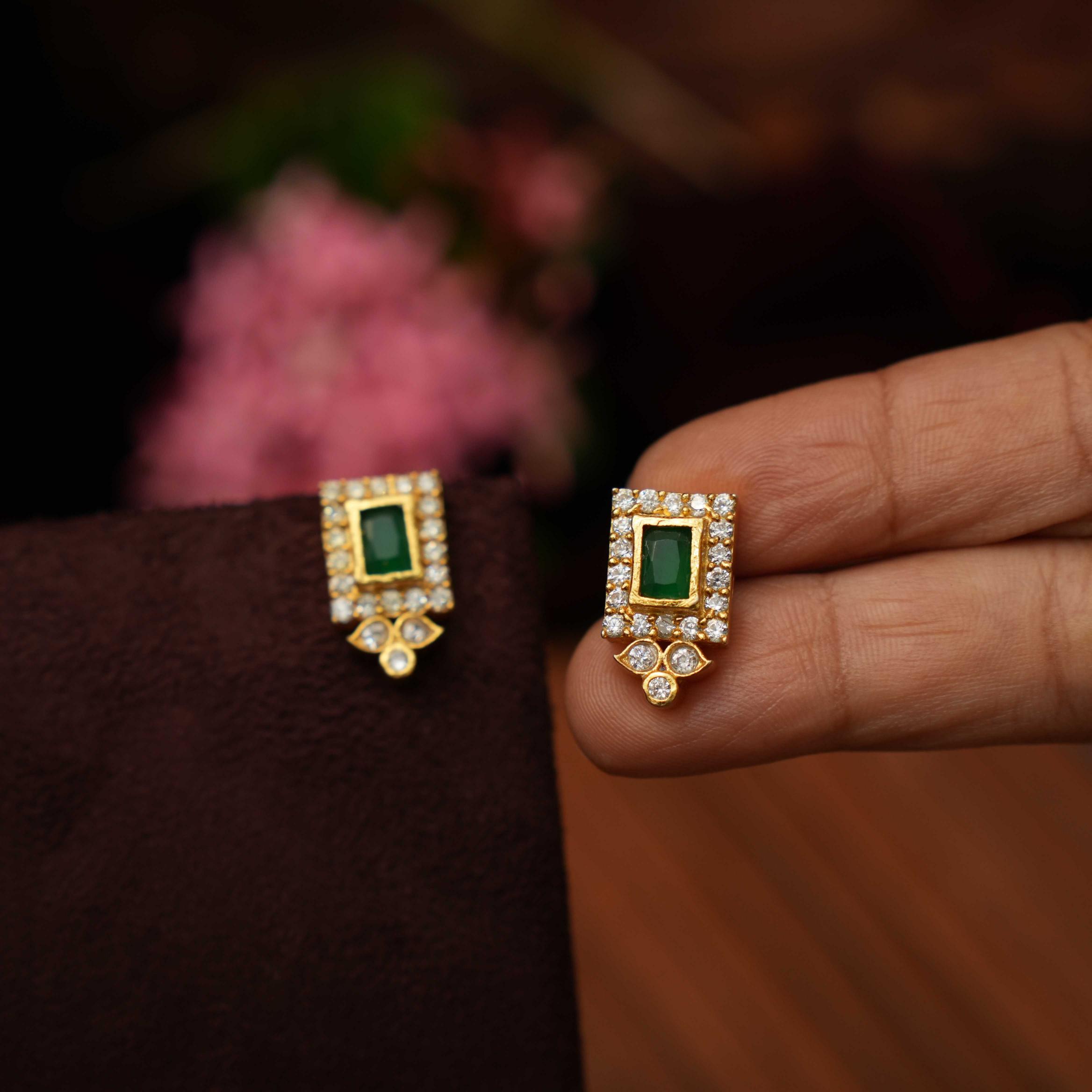 Bhama Silver Ear Stud