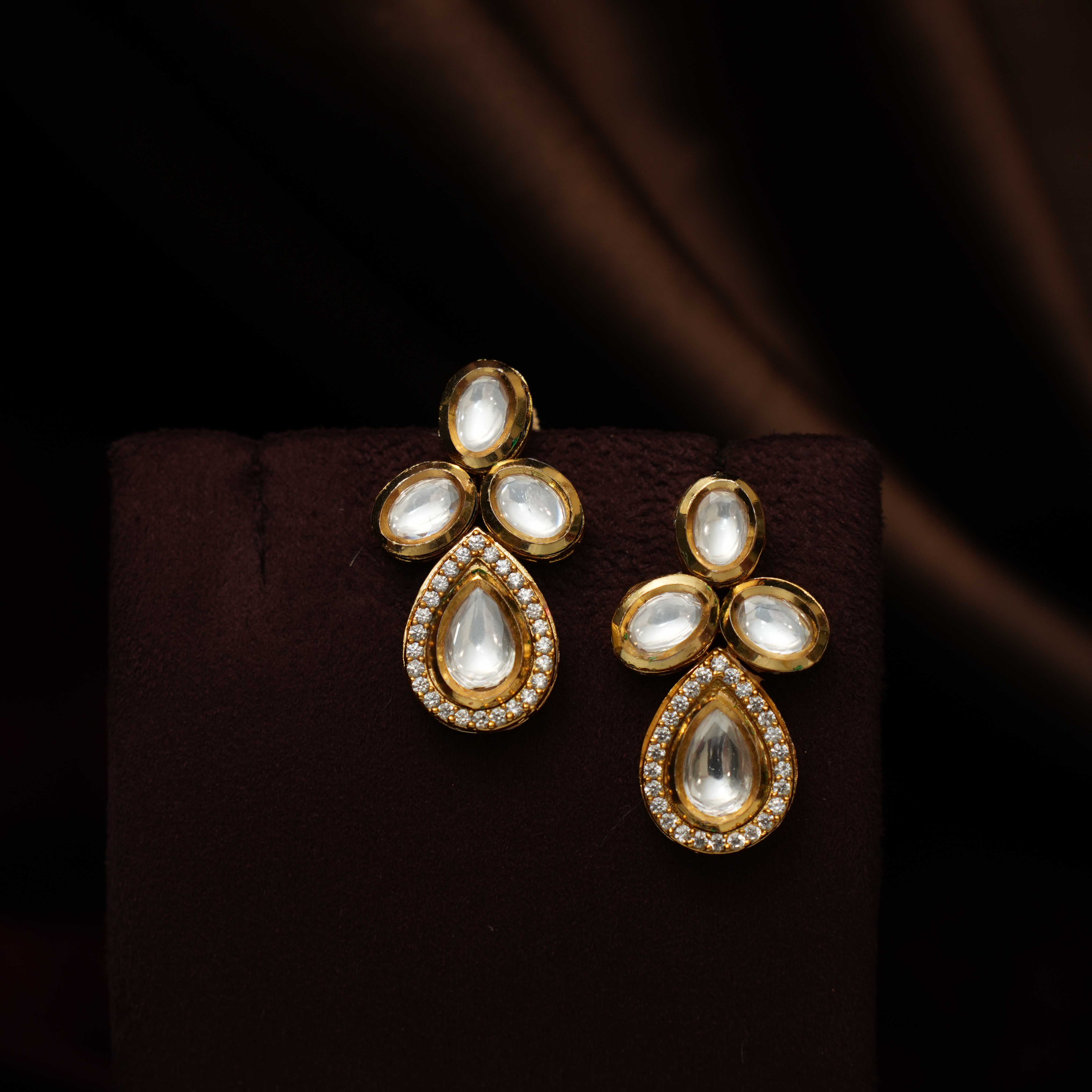 Bhanu Polki Necklace - White