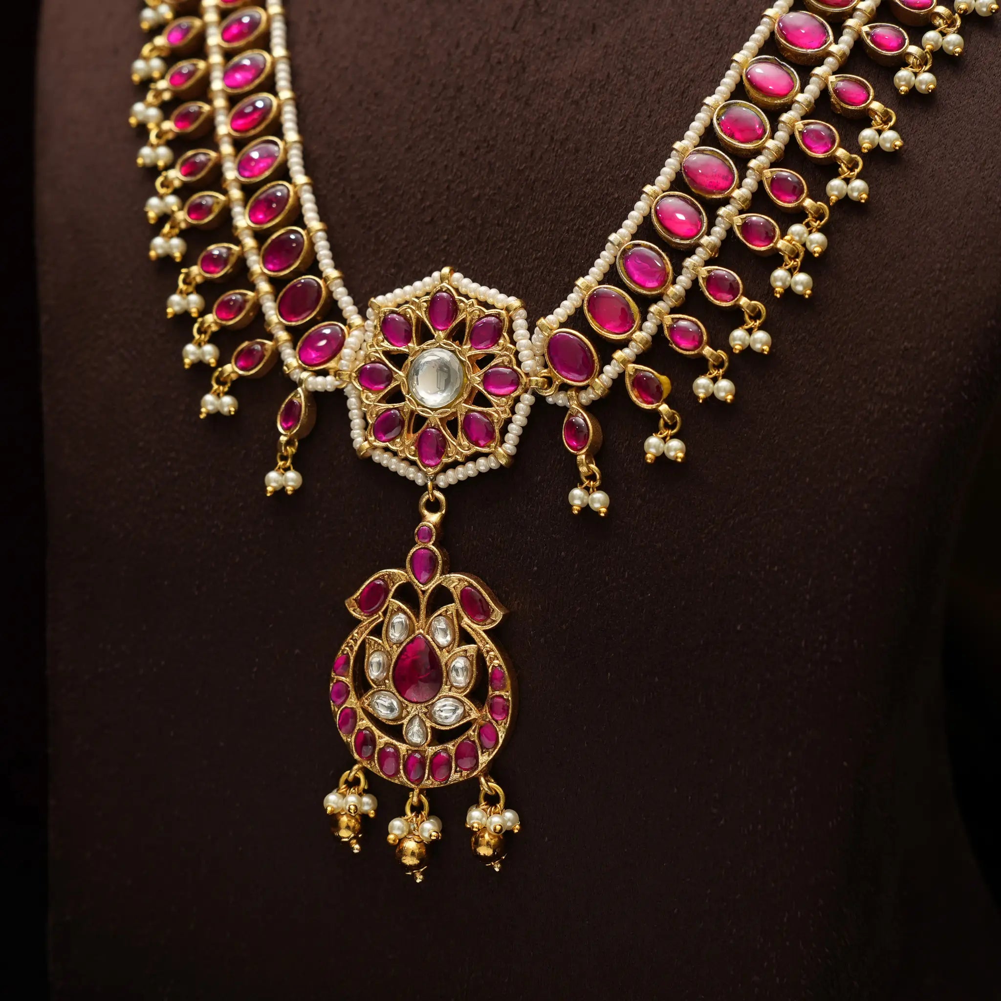 Bhavika Polki Necklace