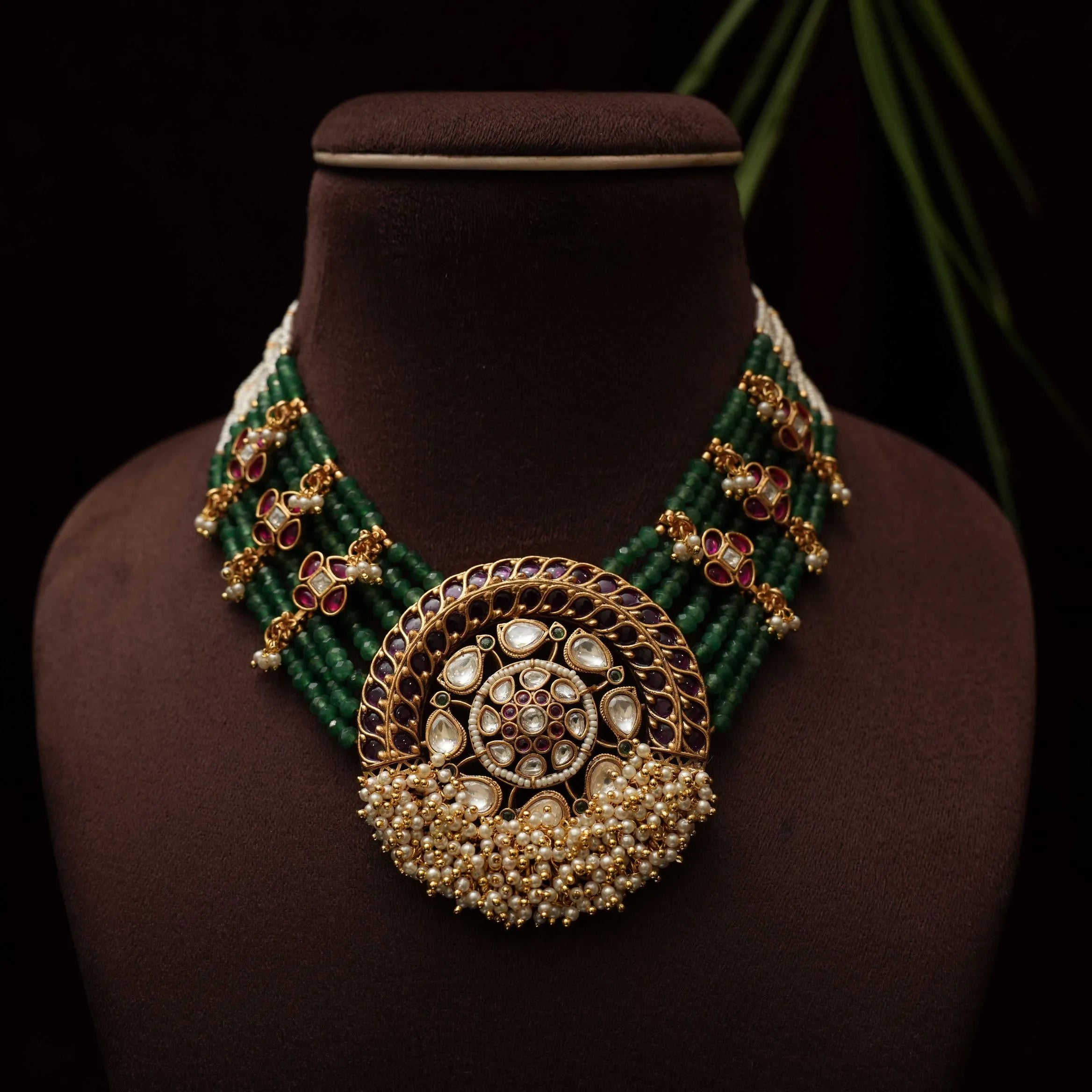 Bheru Polki Necklace