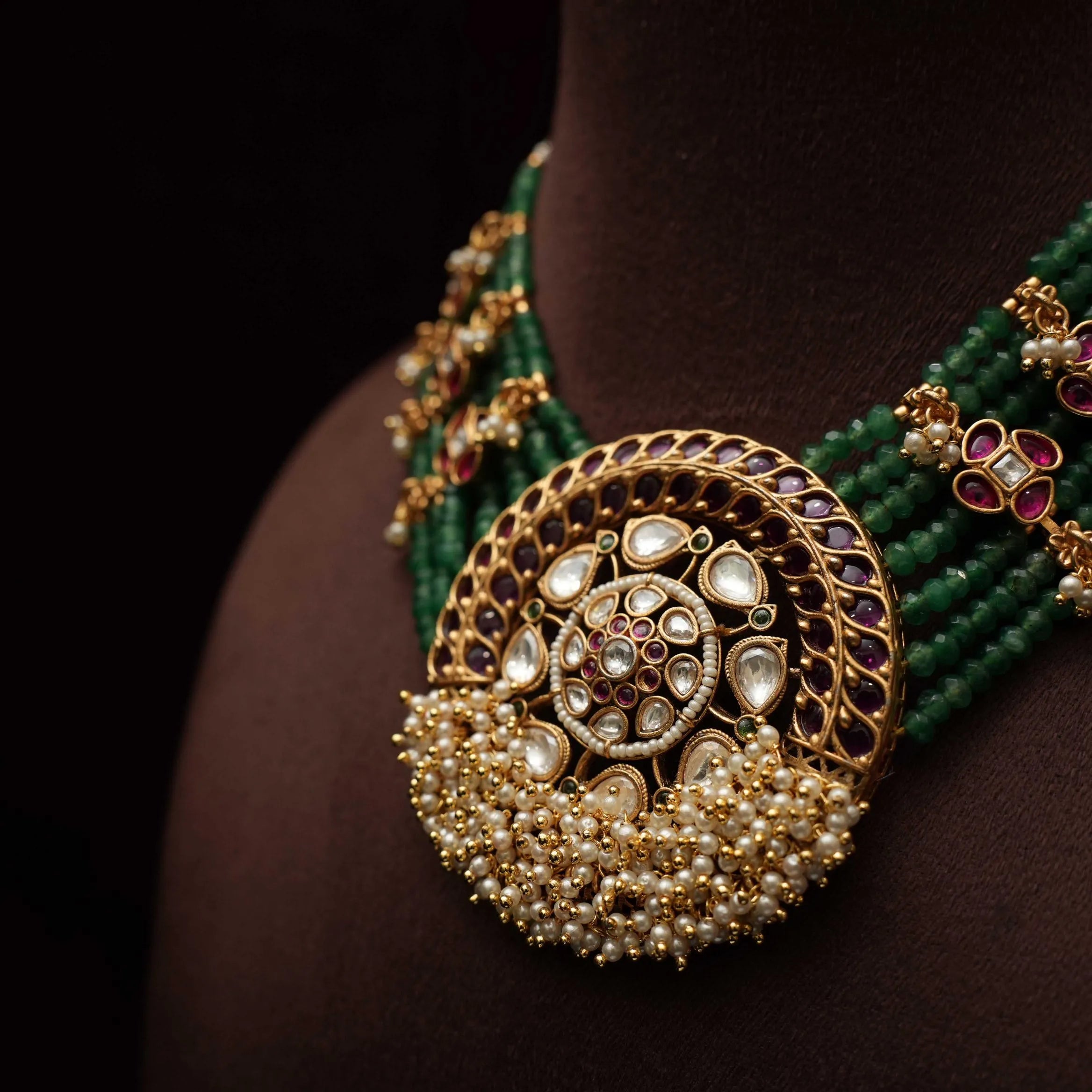 Bheru Polki Necklace