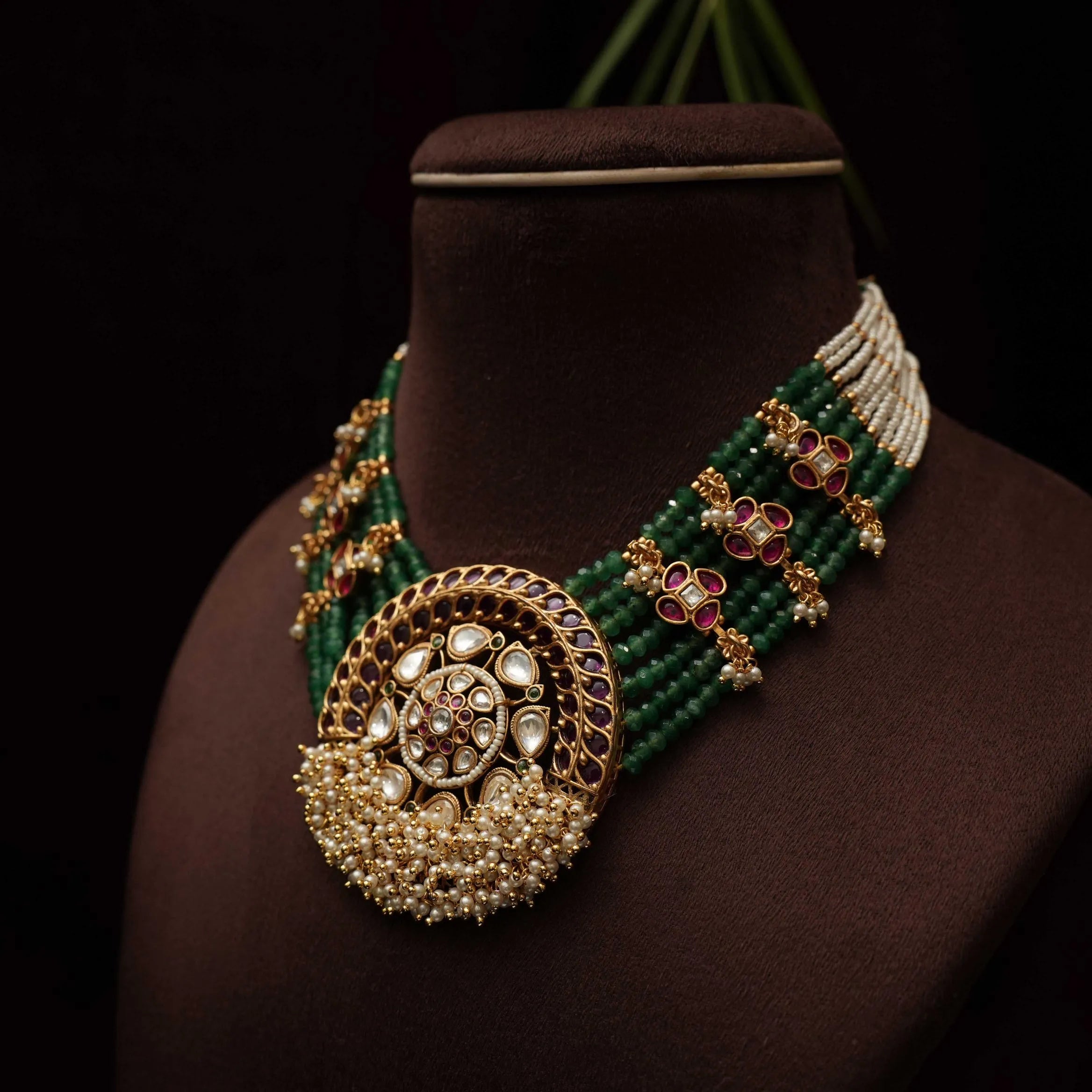 Bheru Polki Necklace