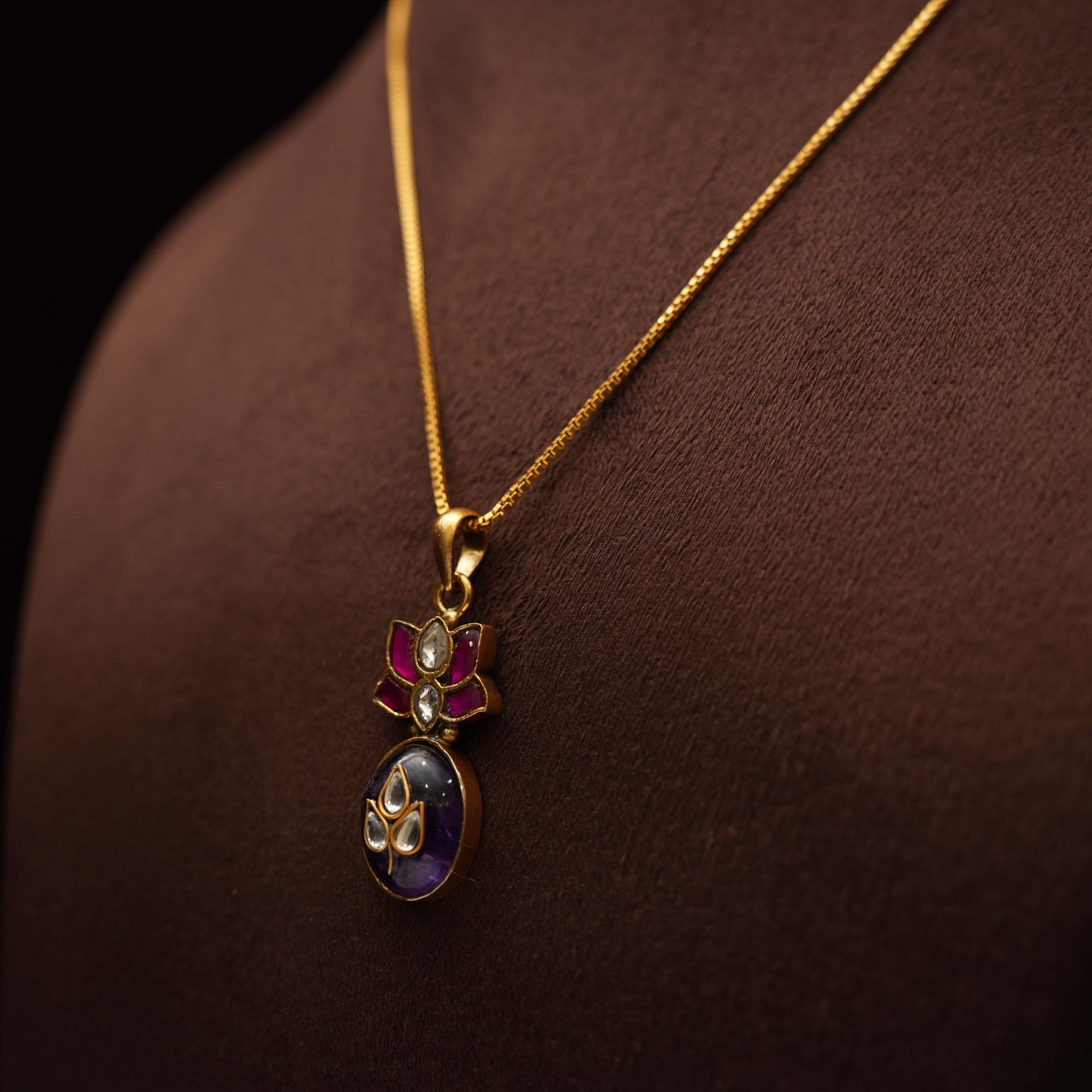 Bidyut Silver Minimalistic Necklace - Rimli Boutique