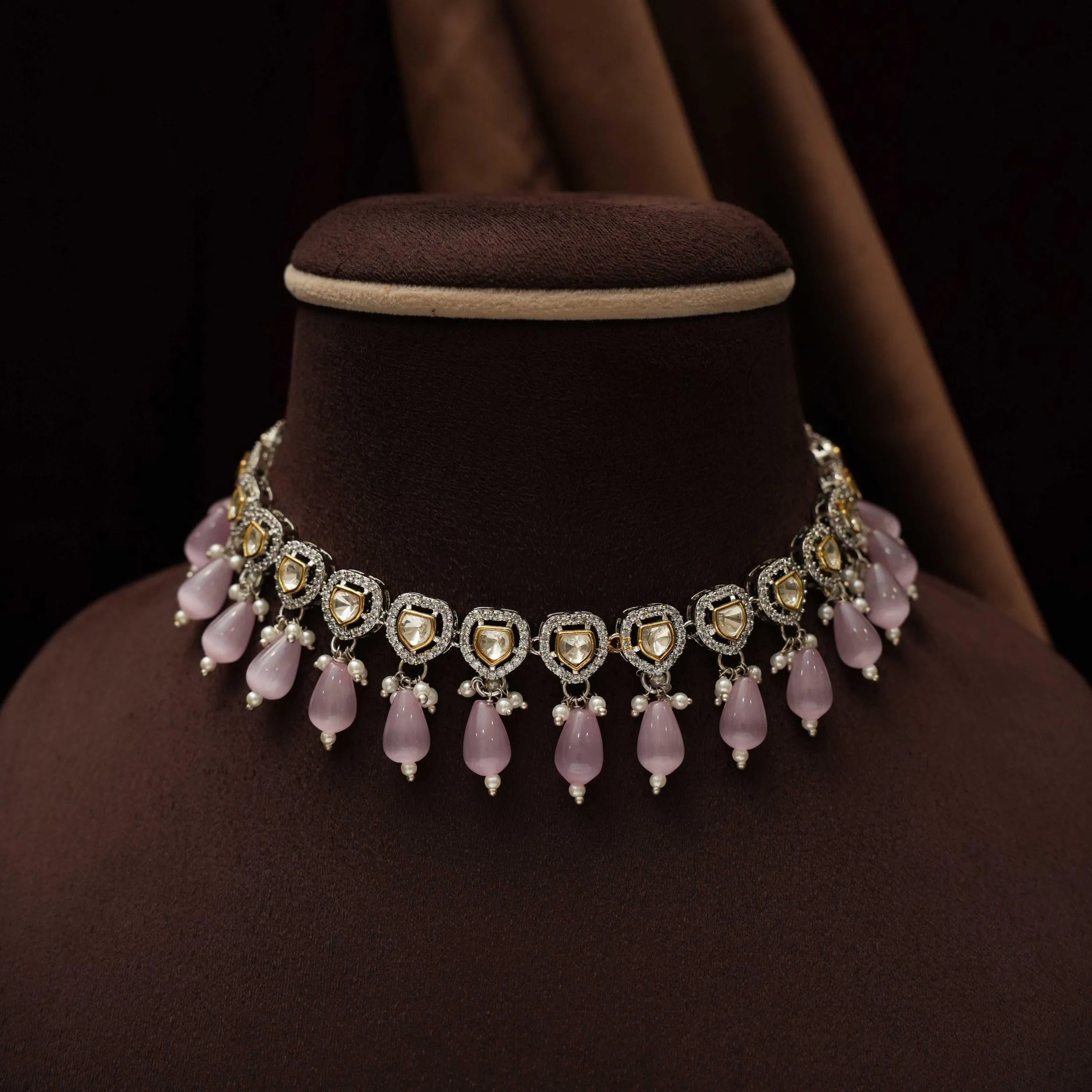 Bidyut Victorian Polki Necklace