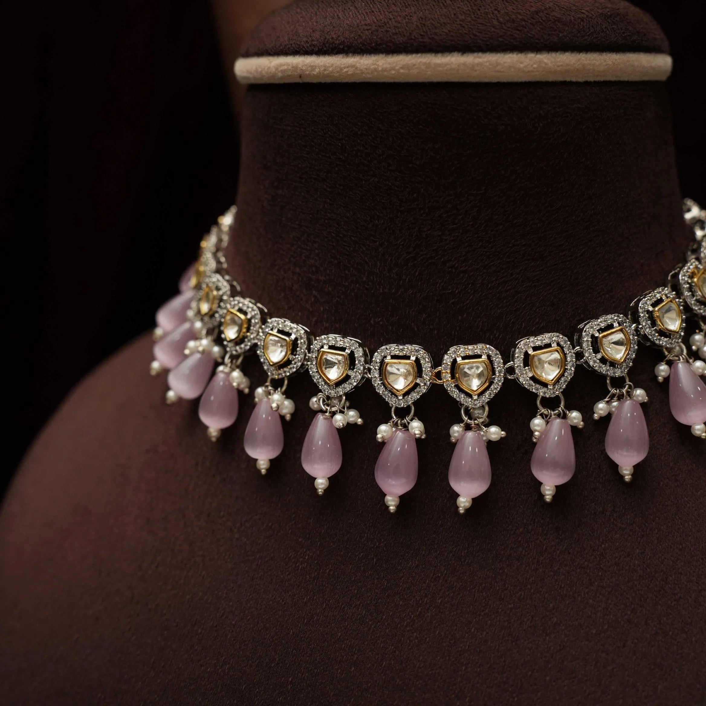 Bidyut Victorian Polki Necklace