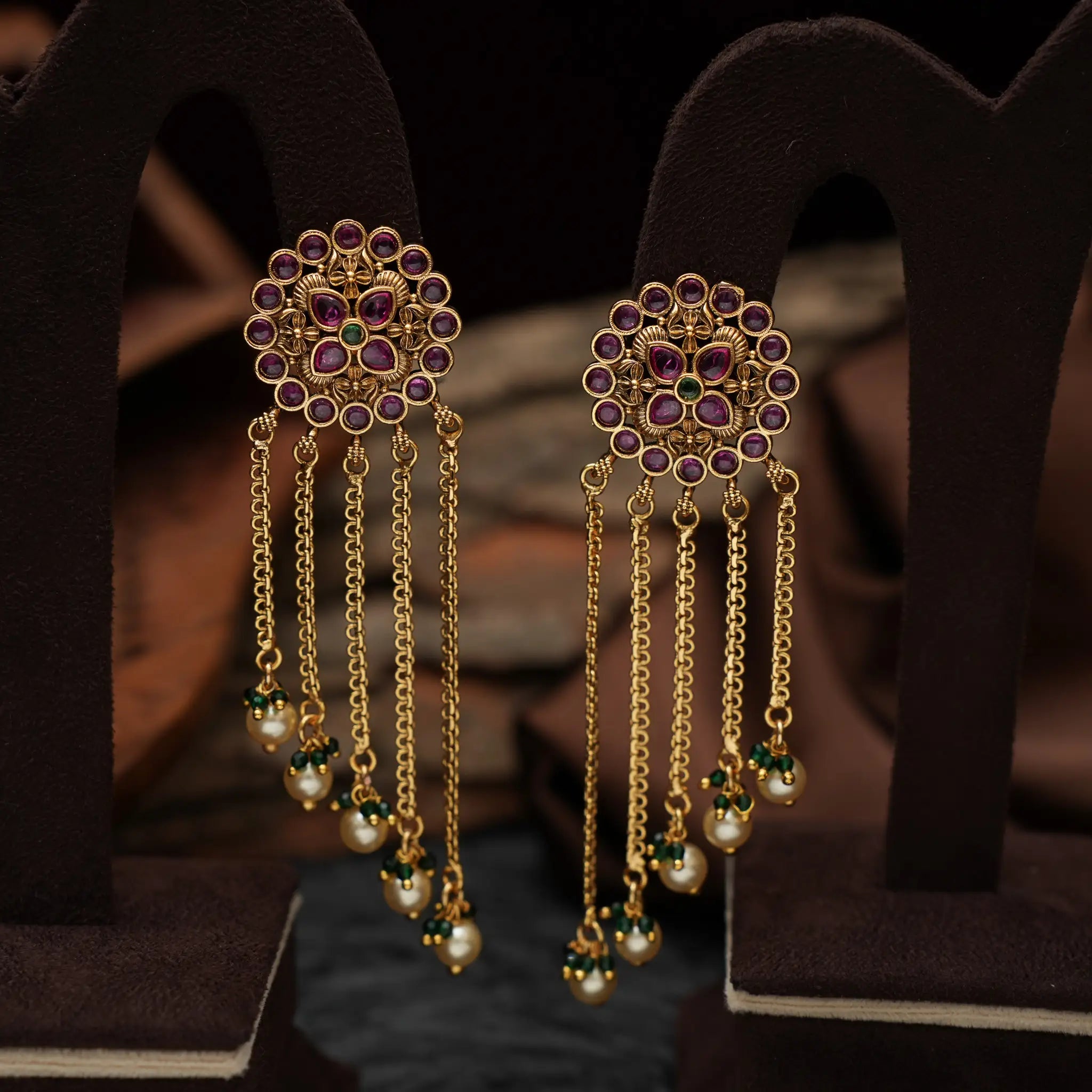 Binita Designer Tassel Earirngs