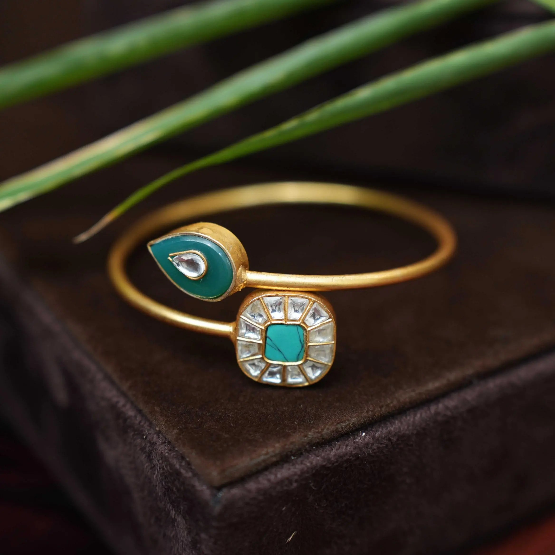 Binita Silver Kada Bangle