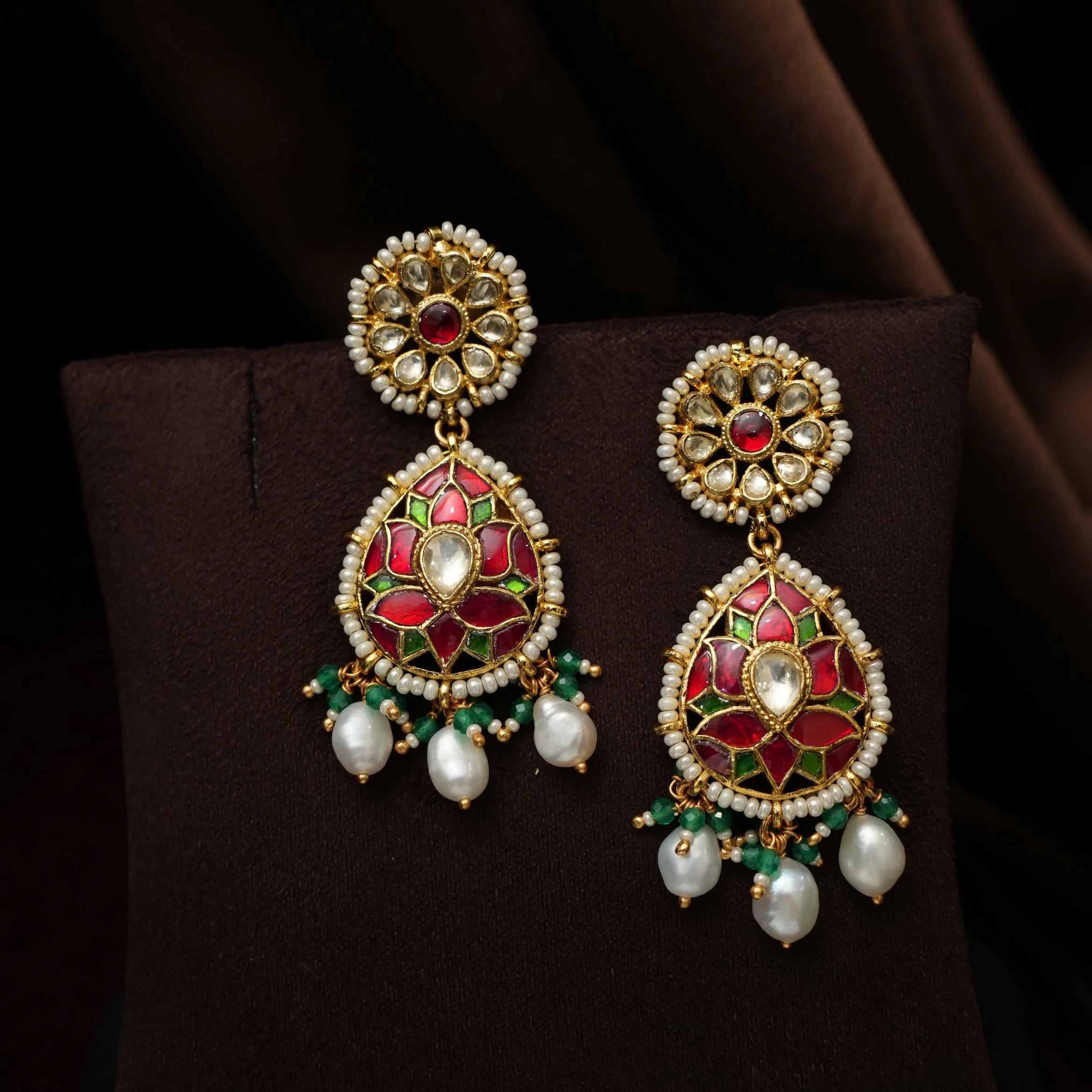 Brimsley Beaded Polki Choker