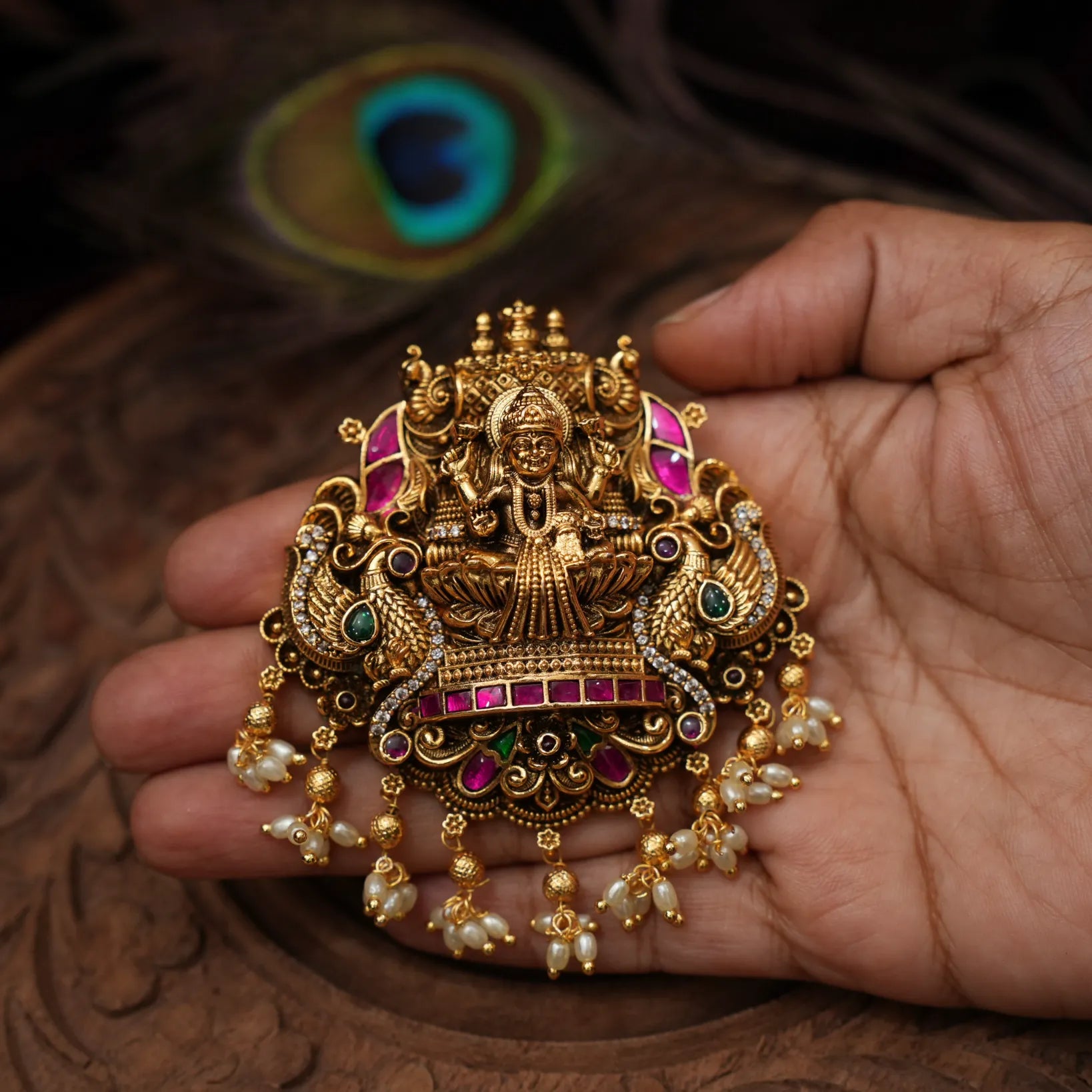 Caitra Antique Pendant