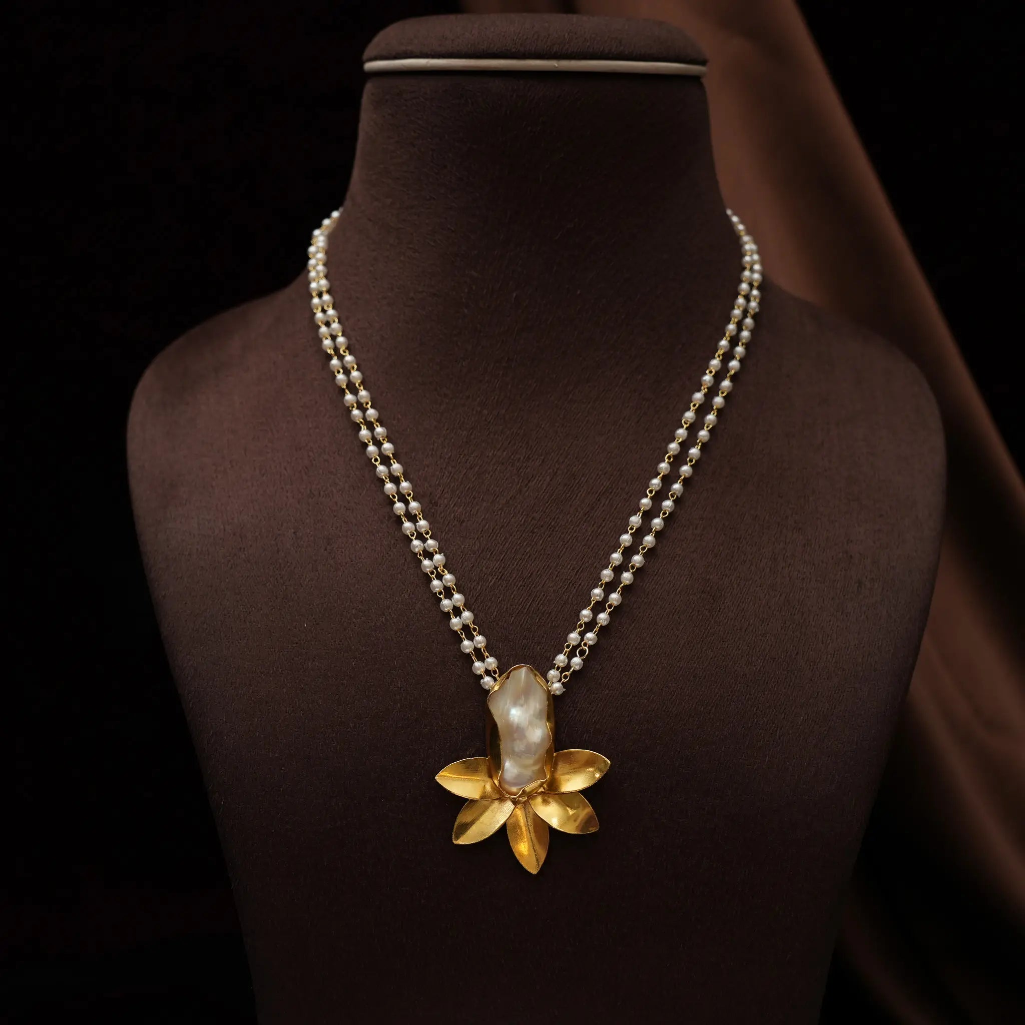 Cecilia Pearl Necklace