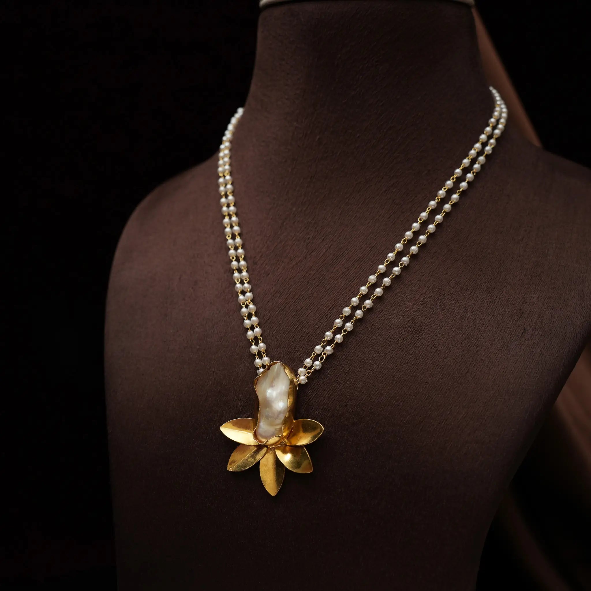 Cecilia Pearl Necklace