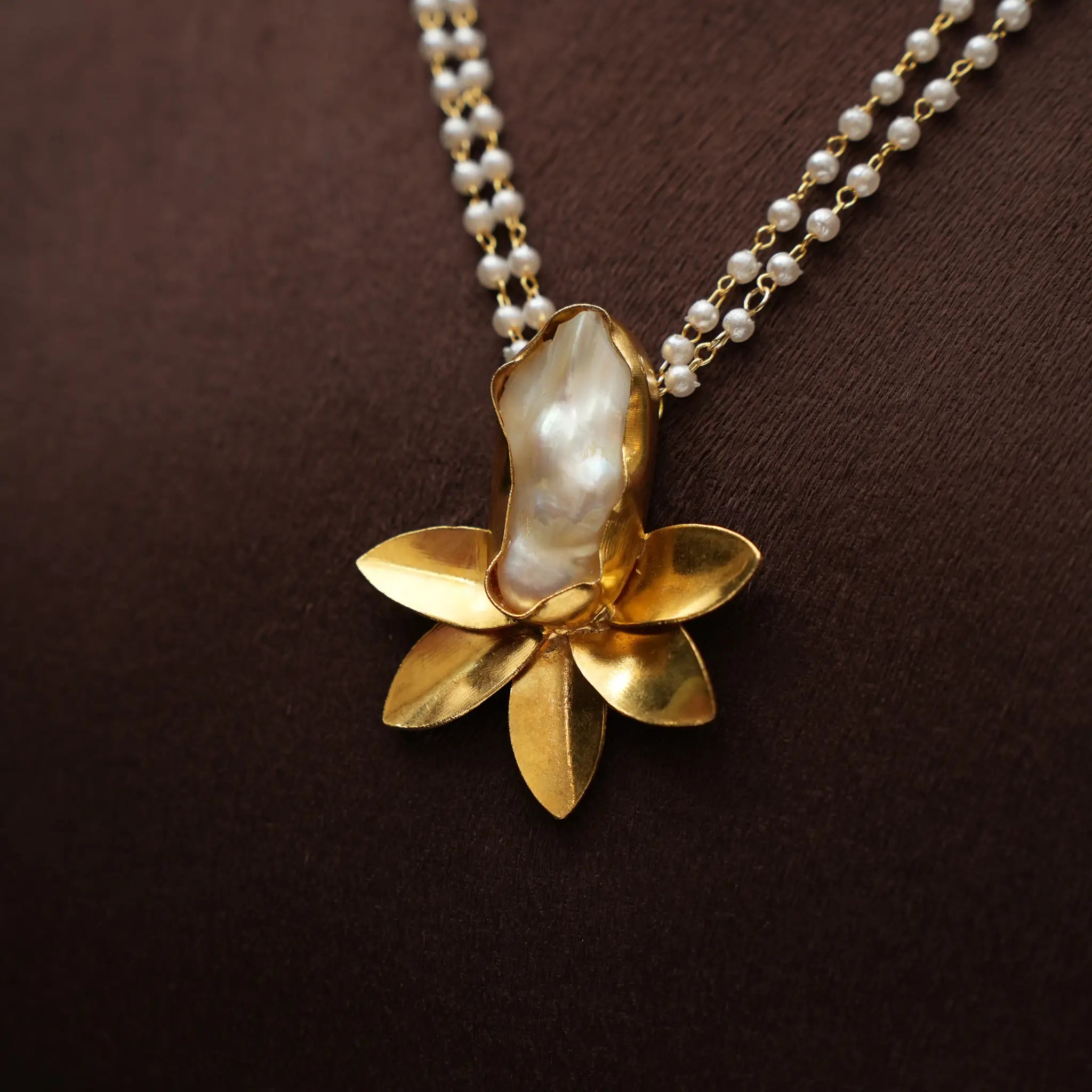 Cecilia Pearl Necklace