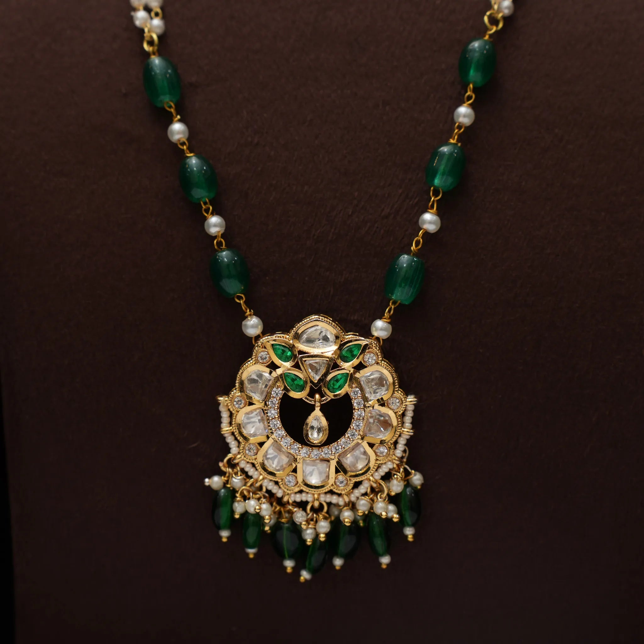 Celeste Pearl Victorian Necklace - Zara