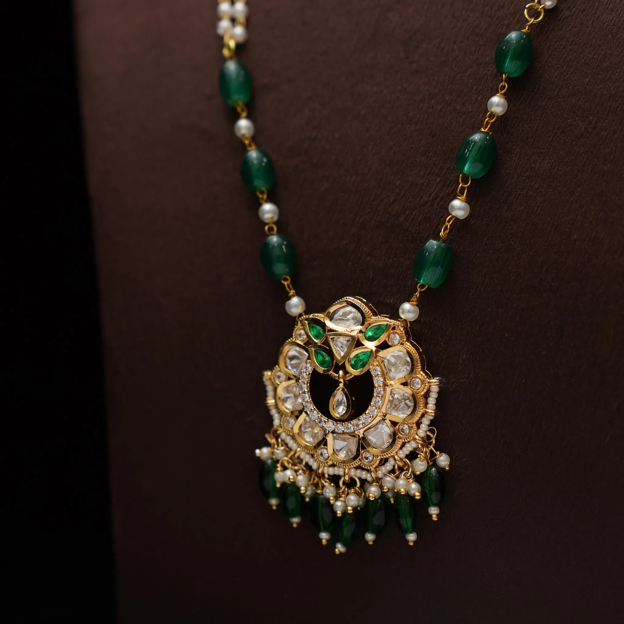 Celeste Pearl Victorian Necklace - Zara