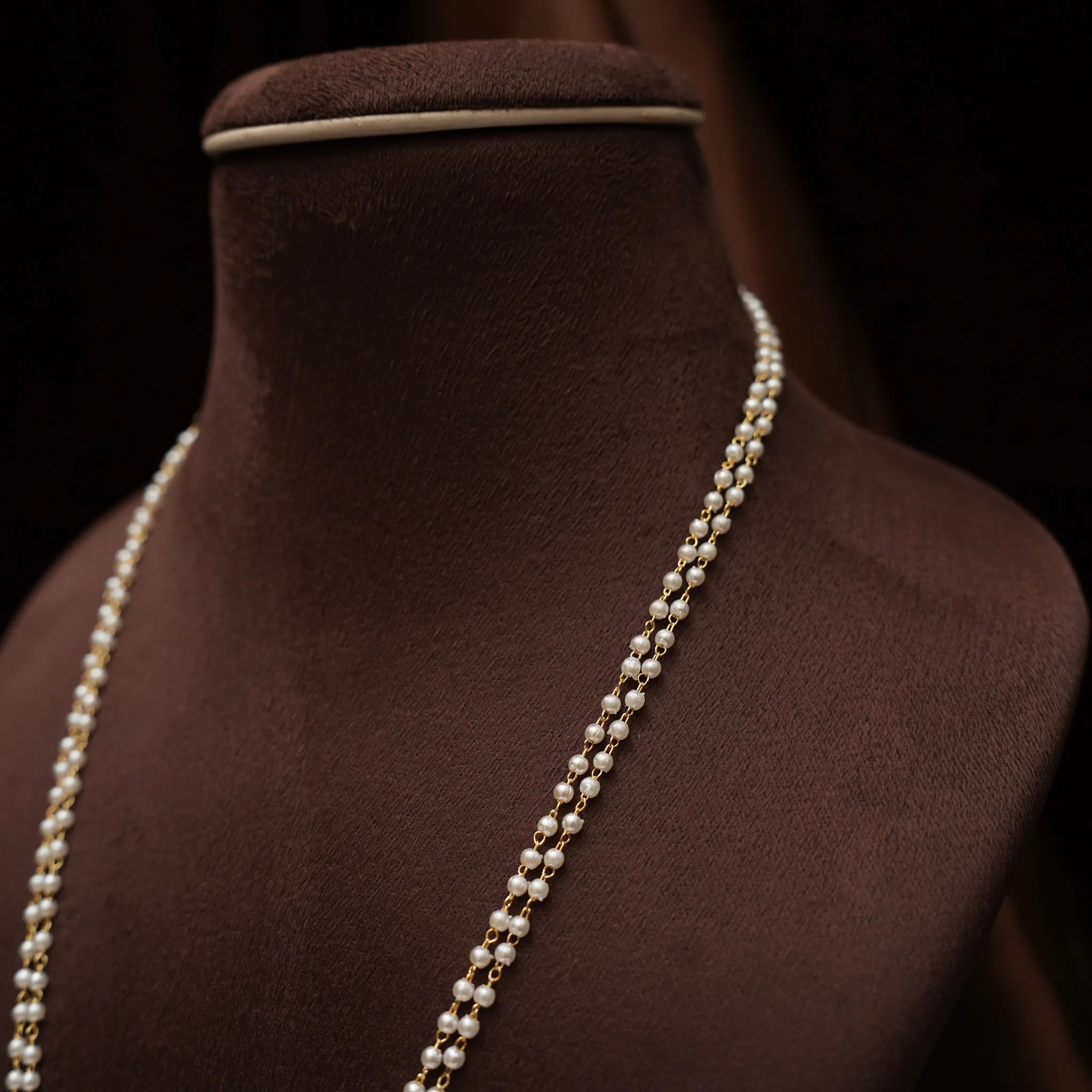 Celeste Pearl Victorian Necklace - Zara