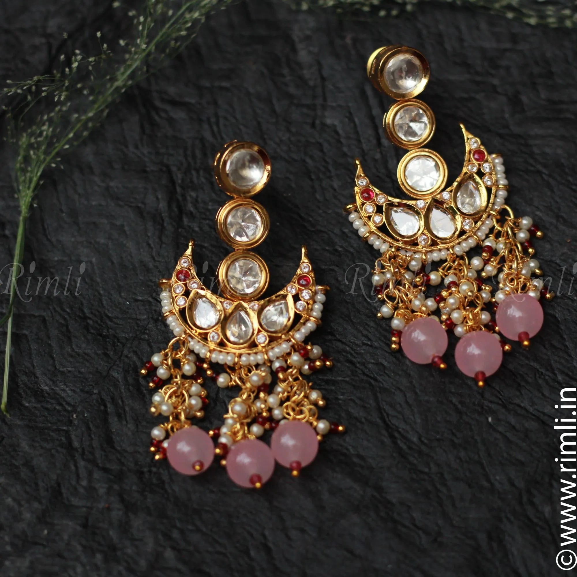 Pastel Chand Necklace Set - Rimli Boutique