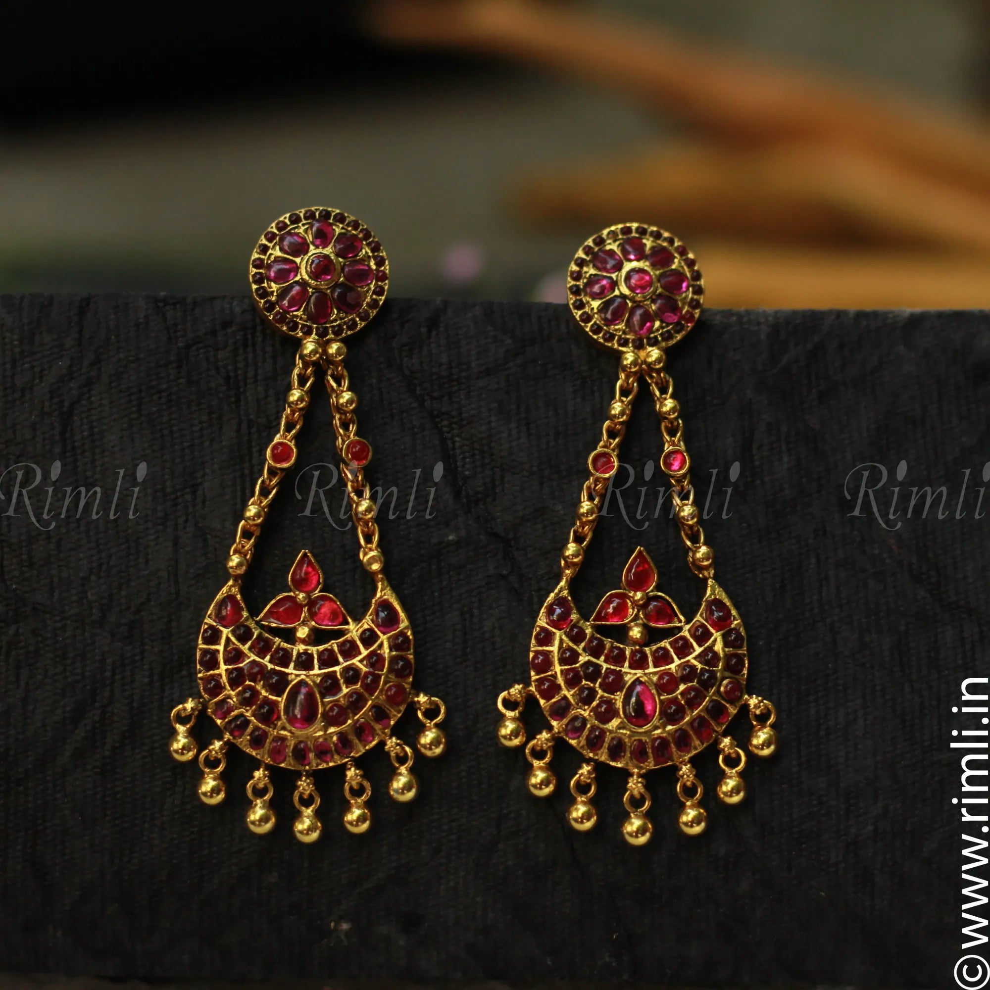 Chand Silver Earrings