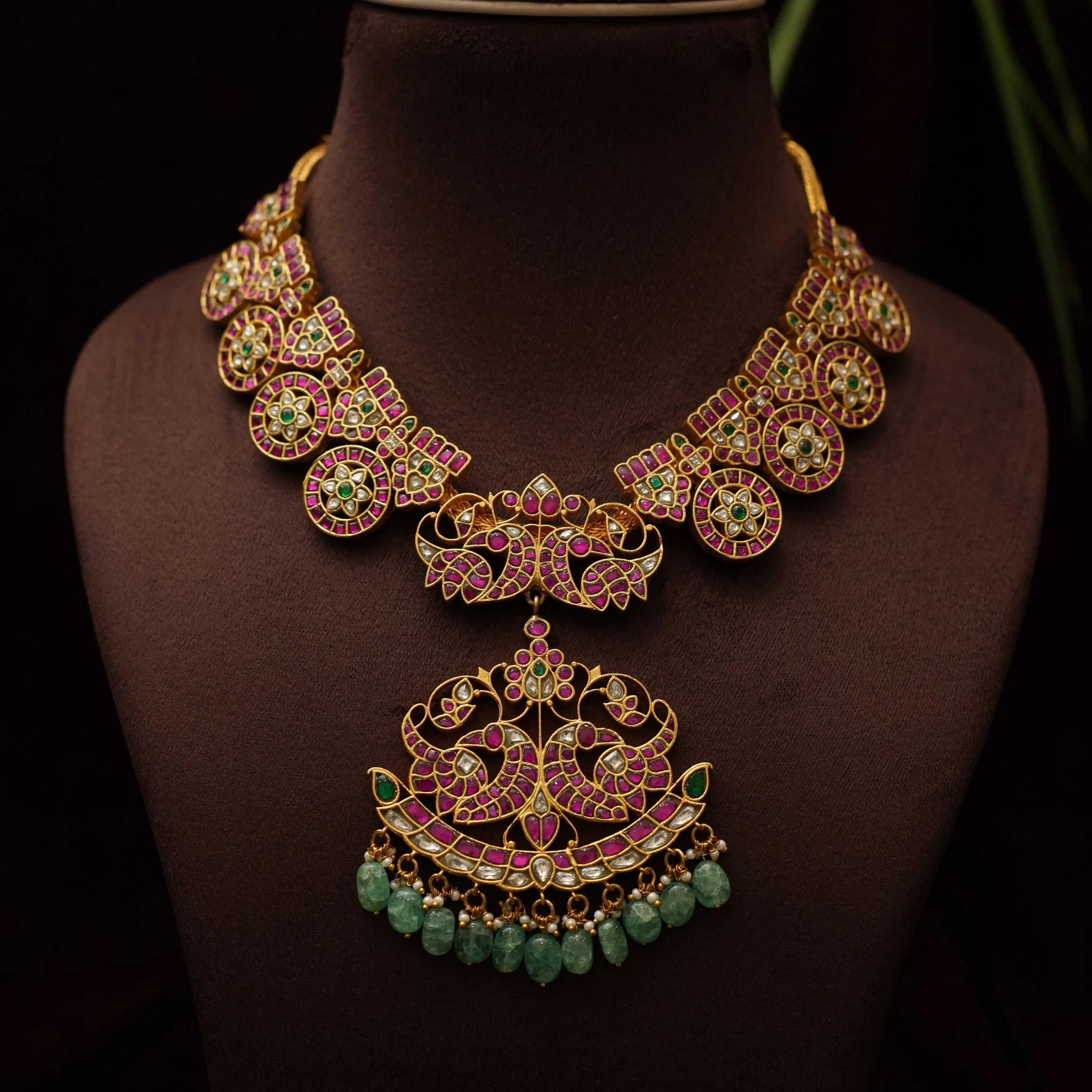 Charak Jadau Polki Necklace