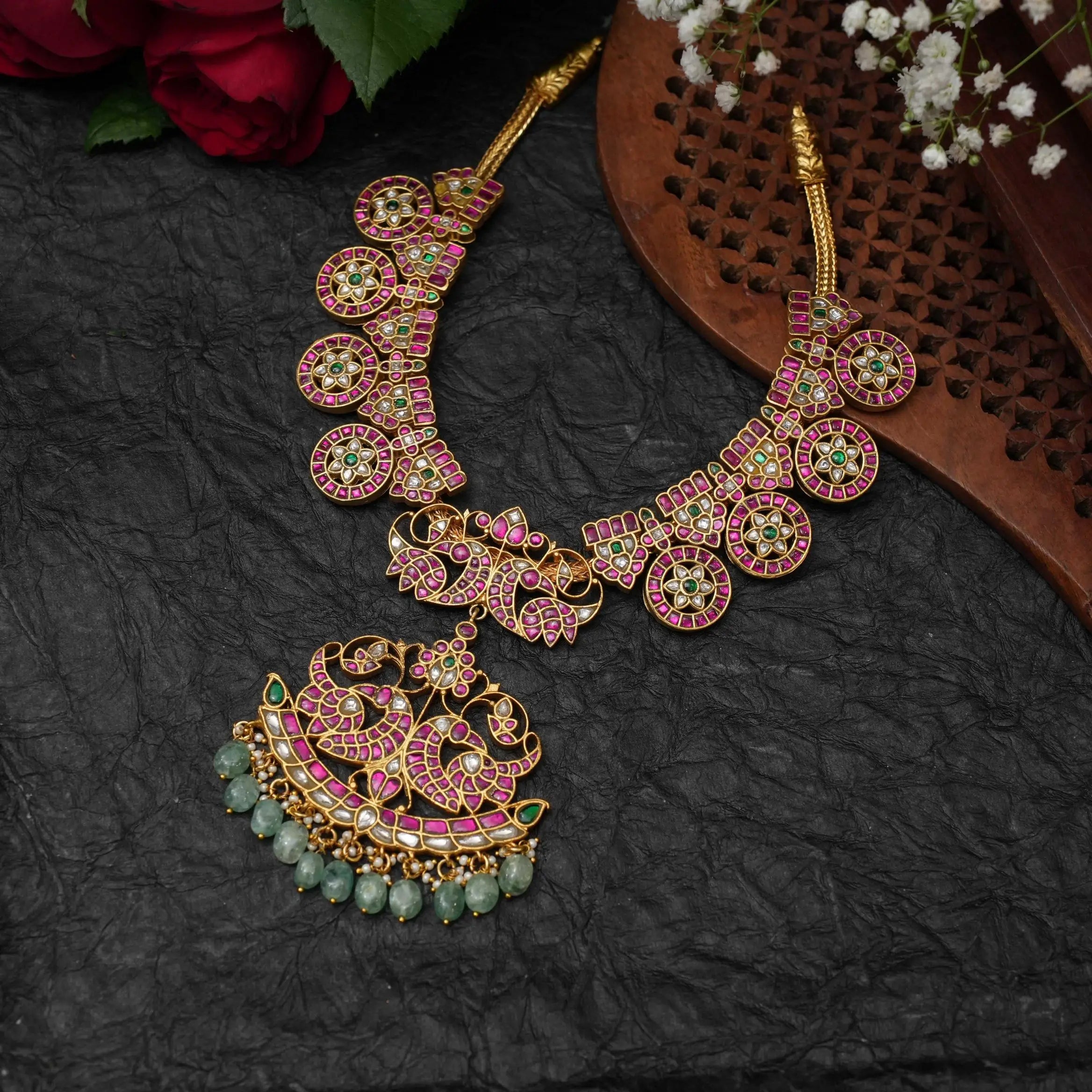 Charak Jadau Polki Necklace