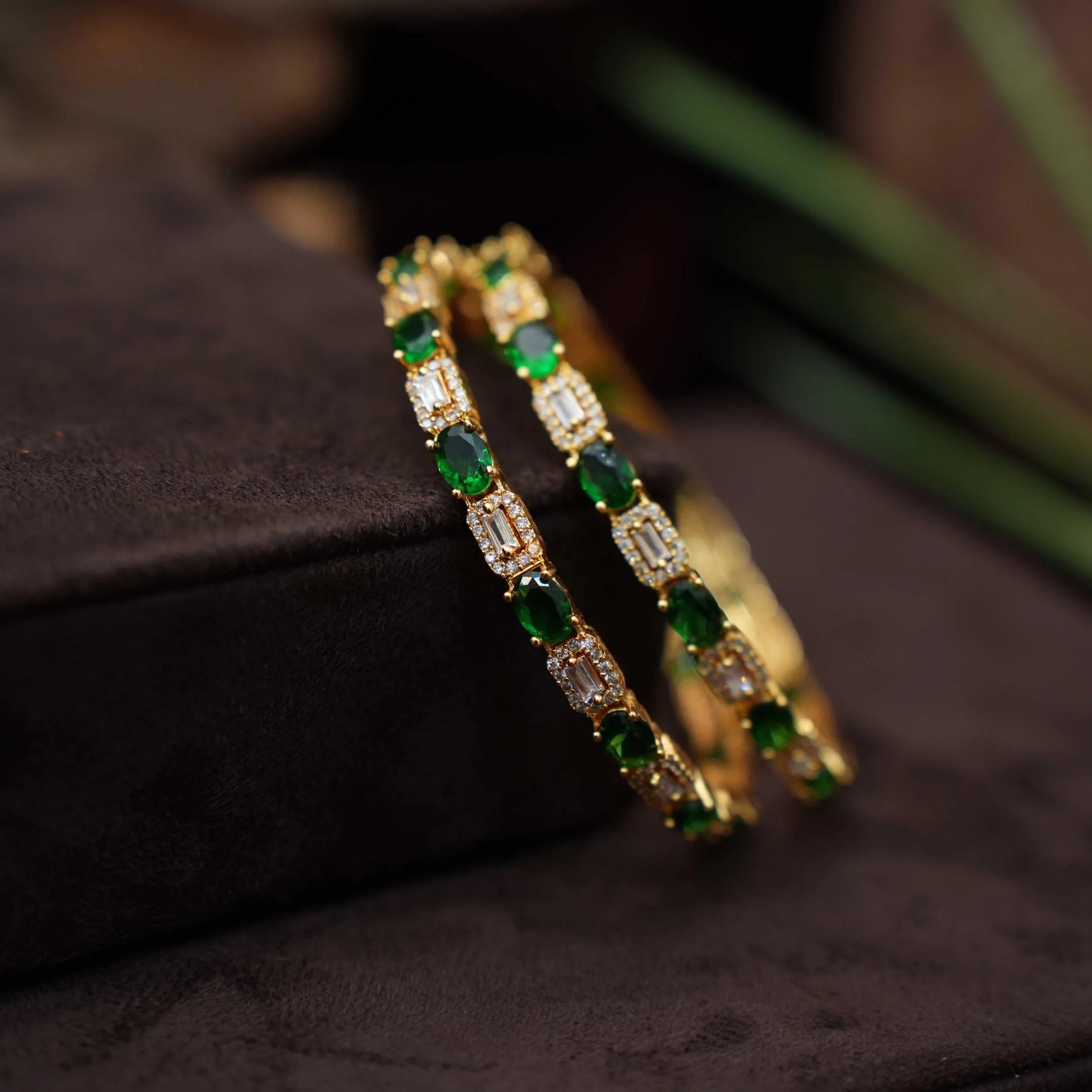 Charuni Zircon Bangles