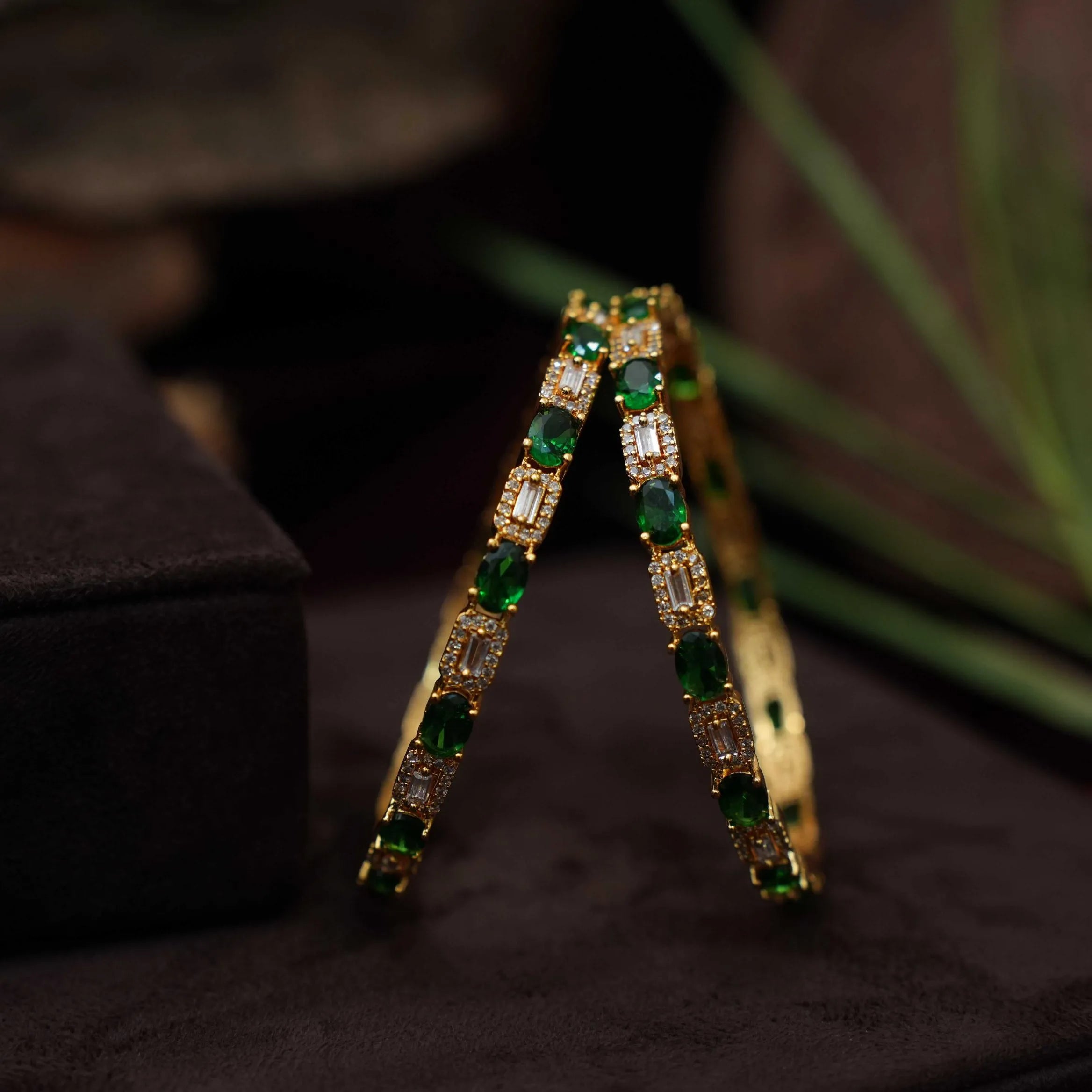 Charuni Zircon Bangles