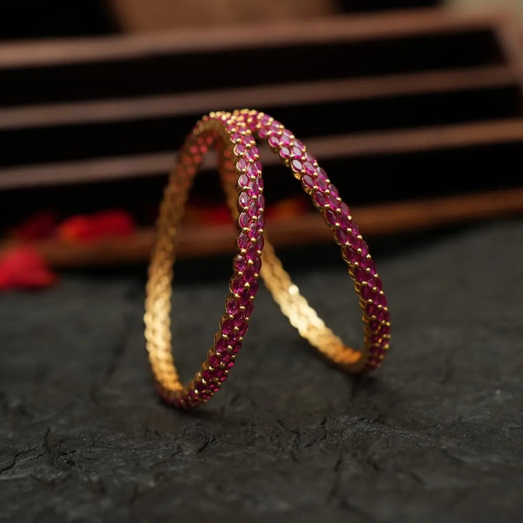 Chavi Zircon Bangles