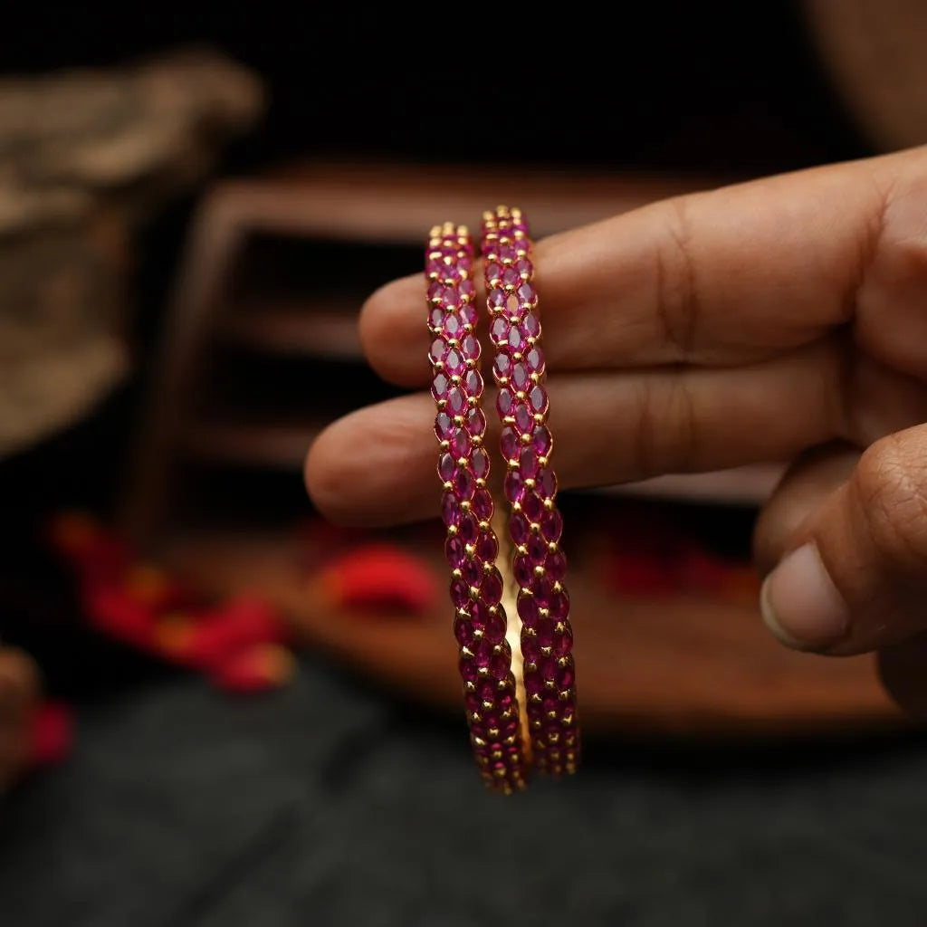Chavi Zircon Bangles