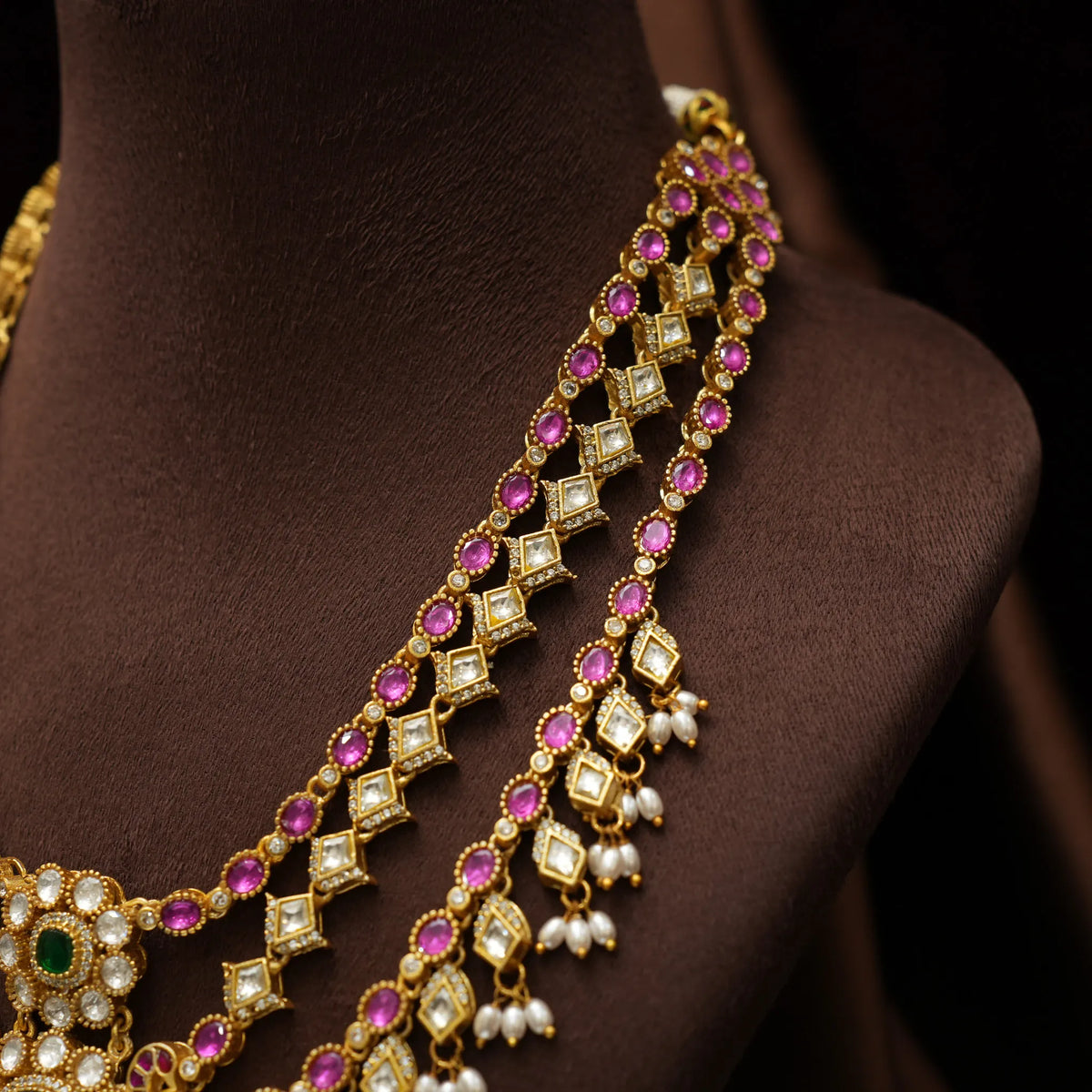 Cinthana Statement Polki Necklace