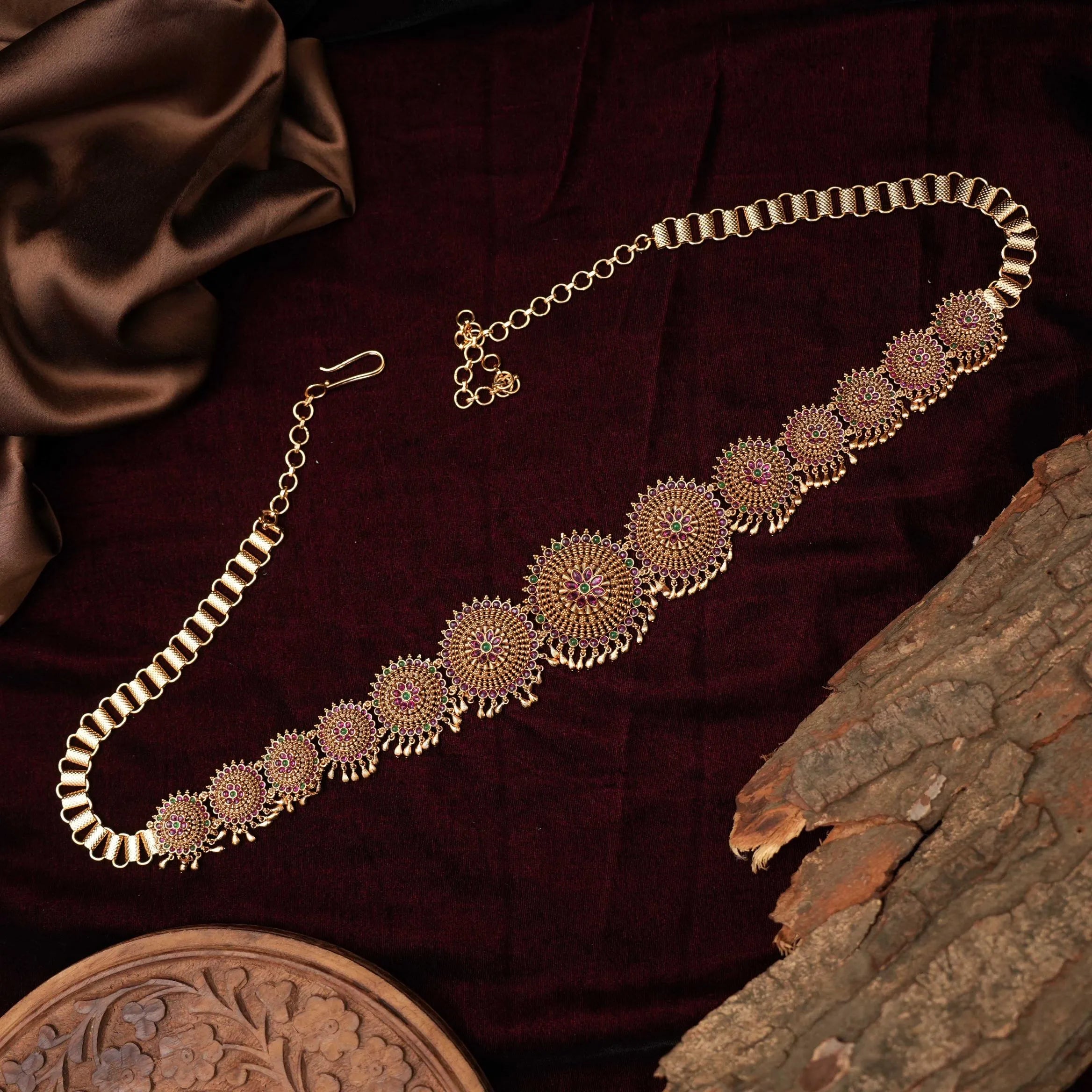 Clara Antique Hip Belt