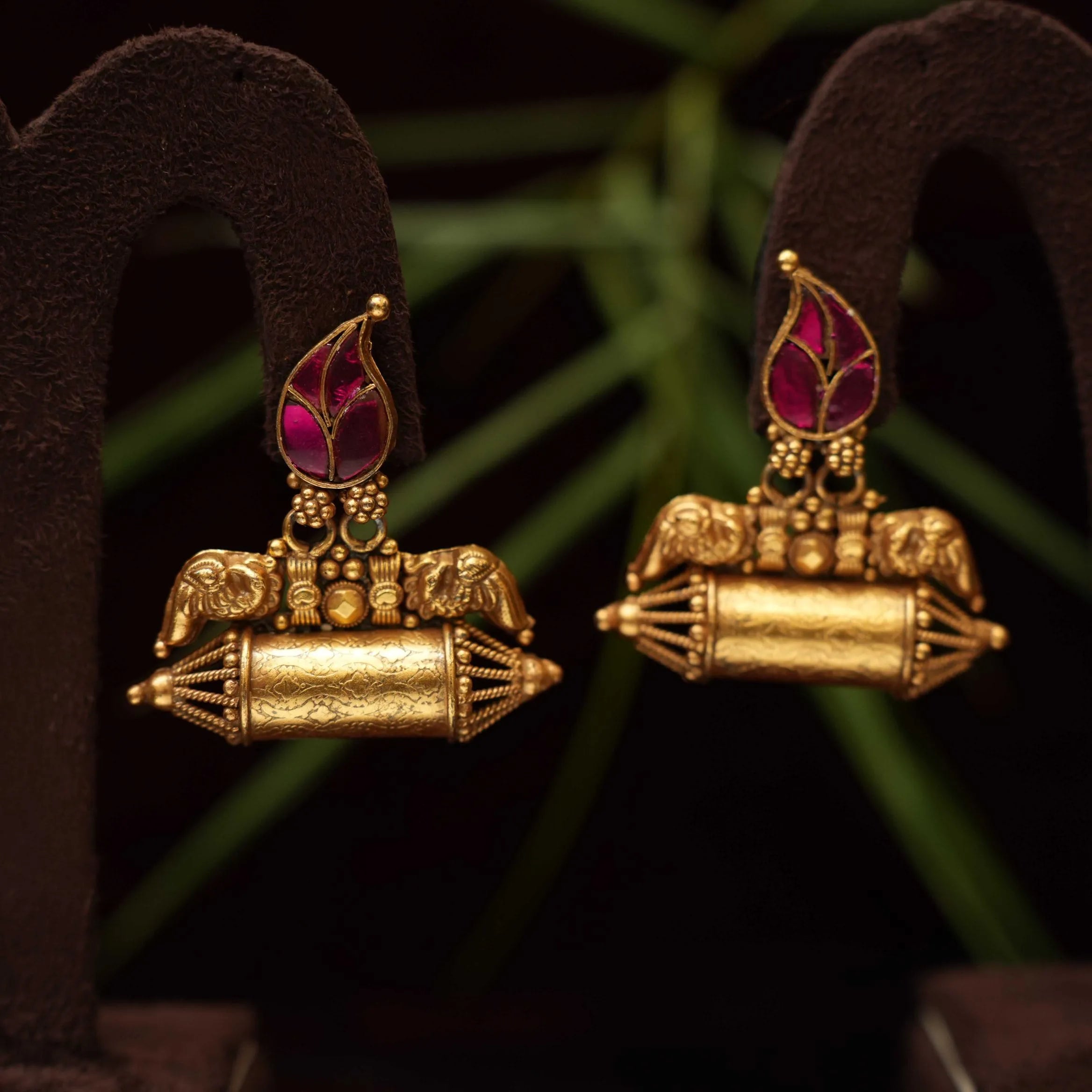 Contemporary Mango Earrings