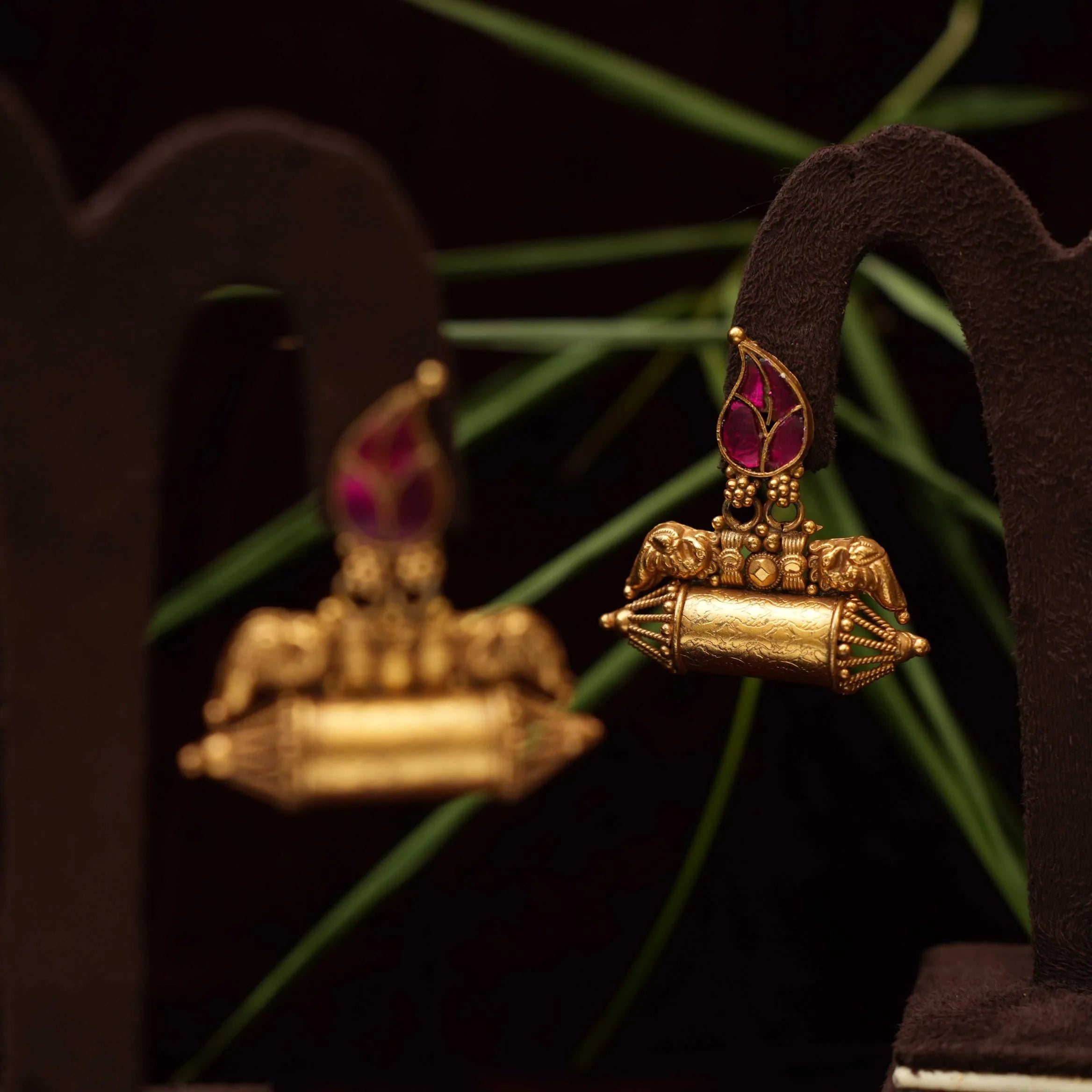 Contemporary Mango Earrings